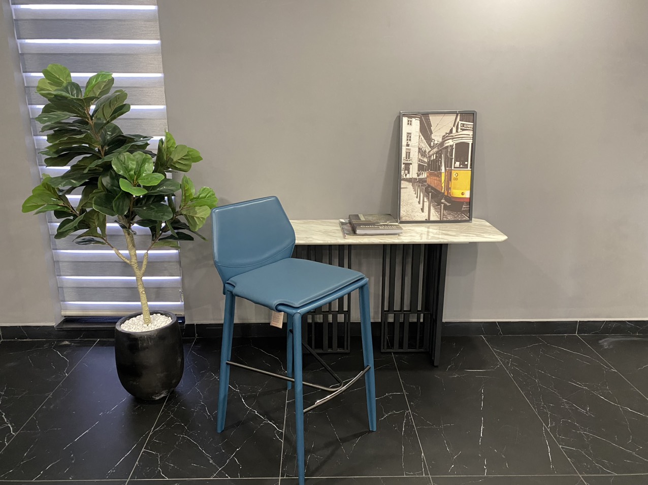Ghế quầy bar Win SG góc 2