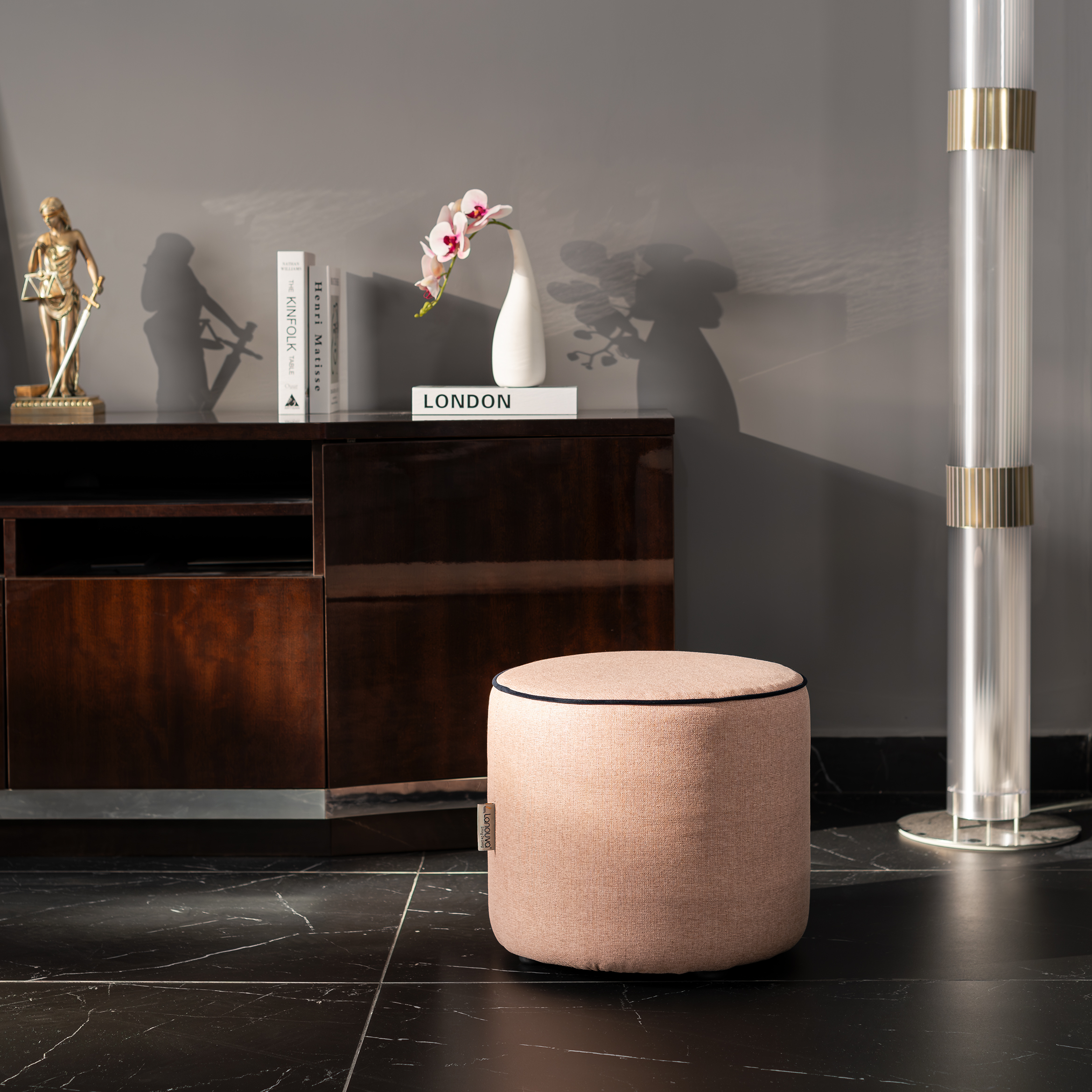 Sofa vải Malaysia: Đôn FA góc 4