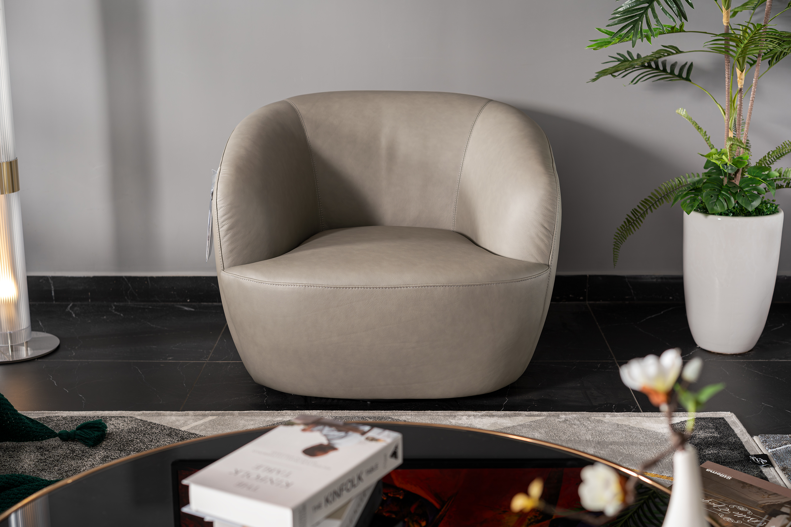 Ghế armchair Malaysia T1202 góc 7