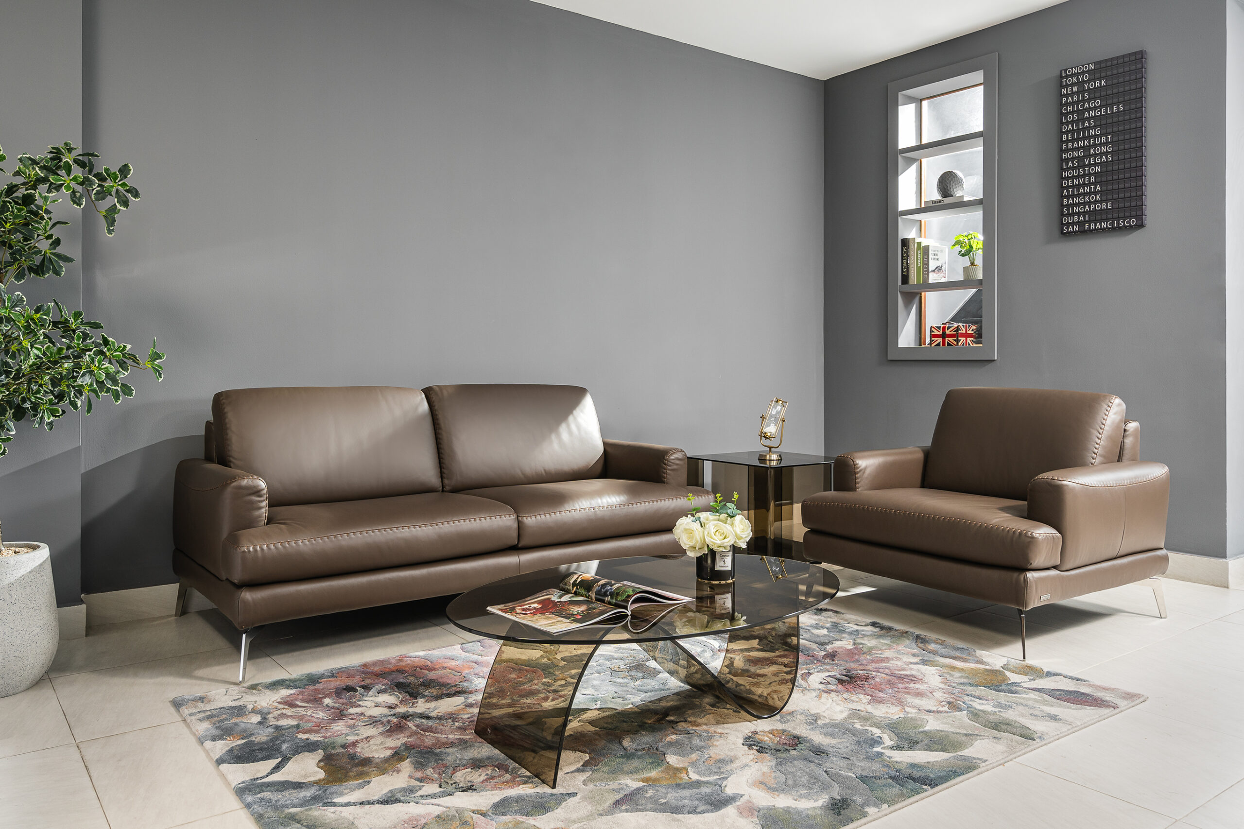 Sofa da Italia: Bộ rời Narciso