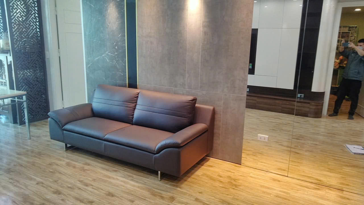 Sofa da Malaysia: Băng 3S KH176 góc 3