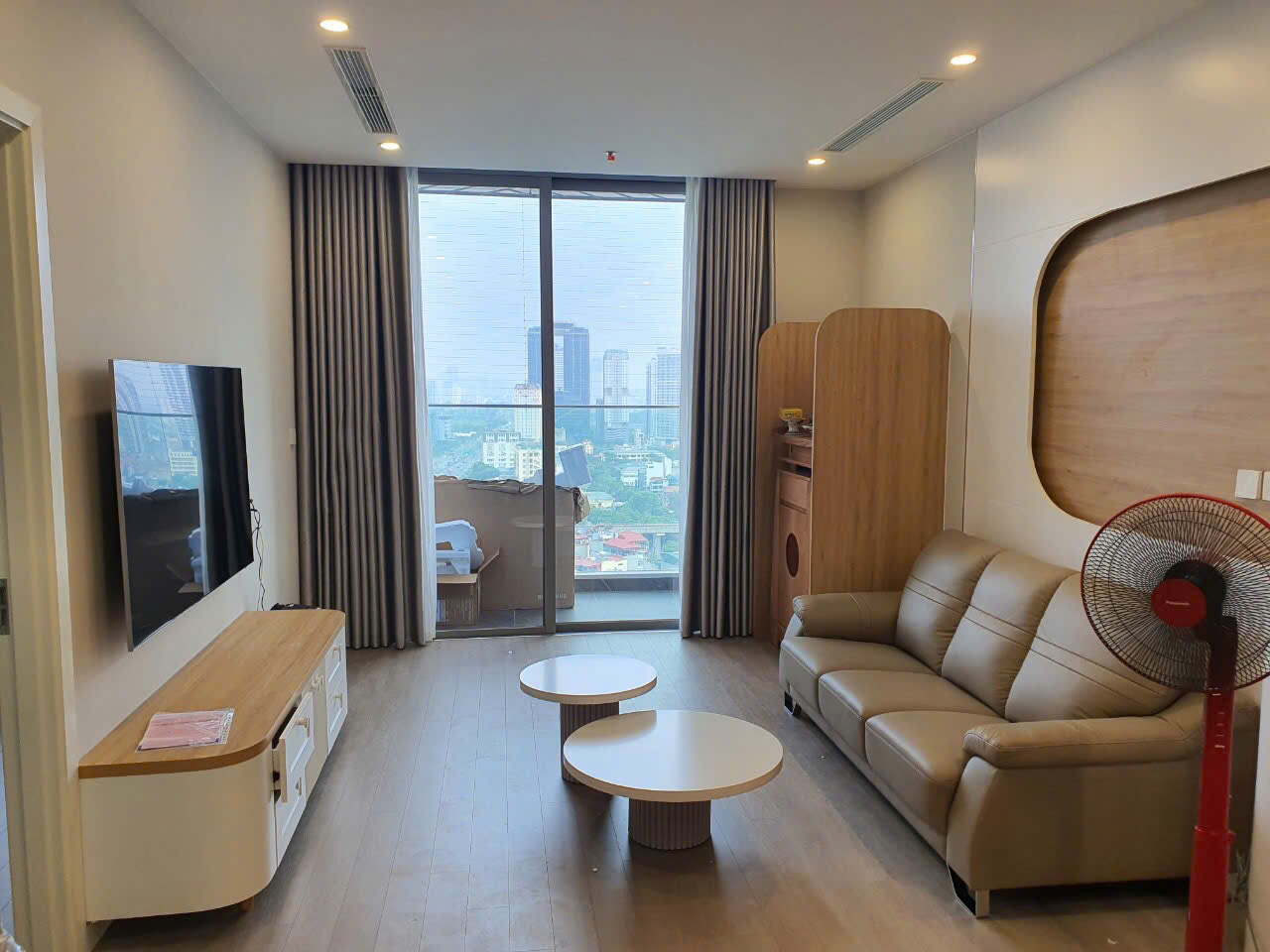 Sofa da Malaysia : băng KH184 góc 1