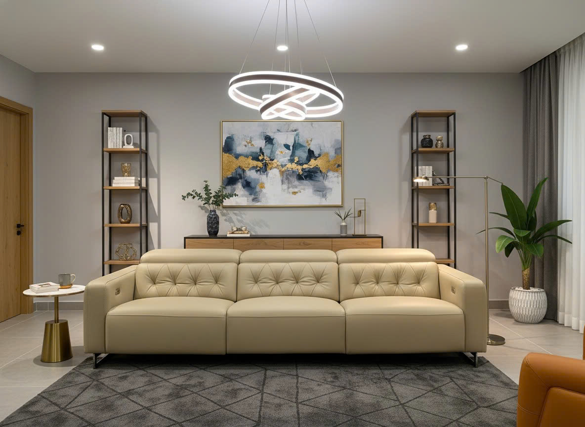 Sofa da Malaysia: Băng thư giãn điện ZL2867 góc 1