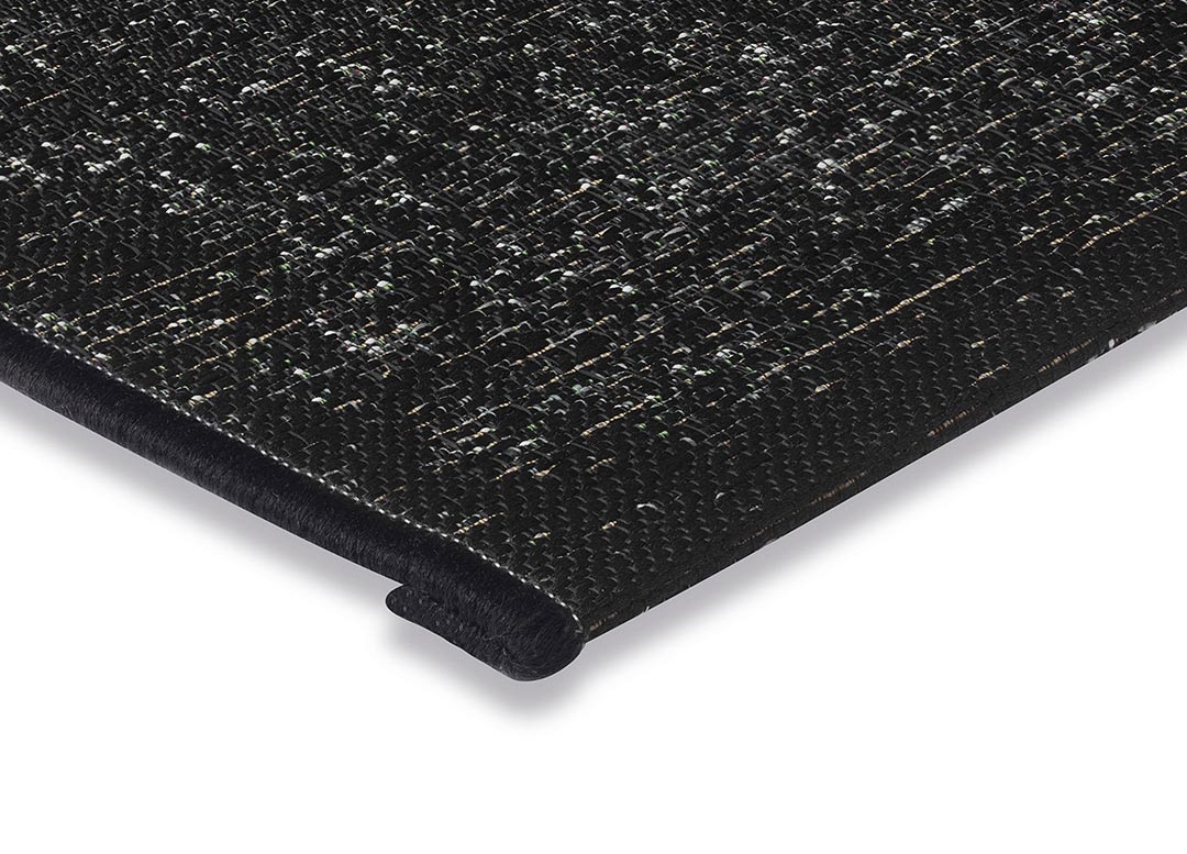 Thảm sàn Italia MAYA BLACK góc 2