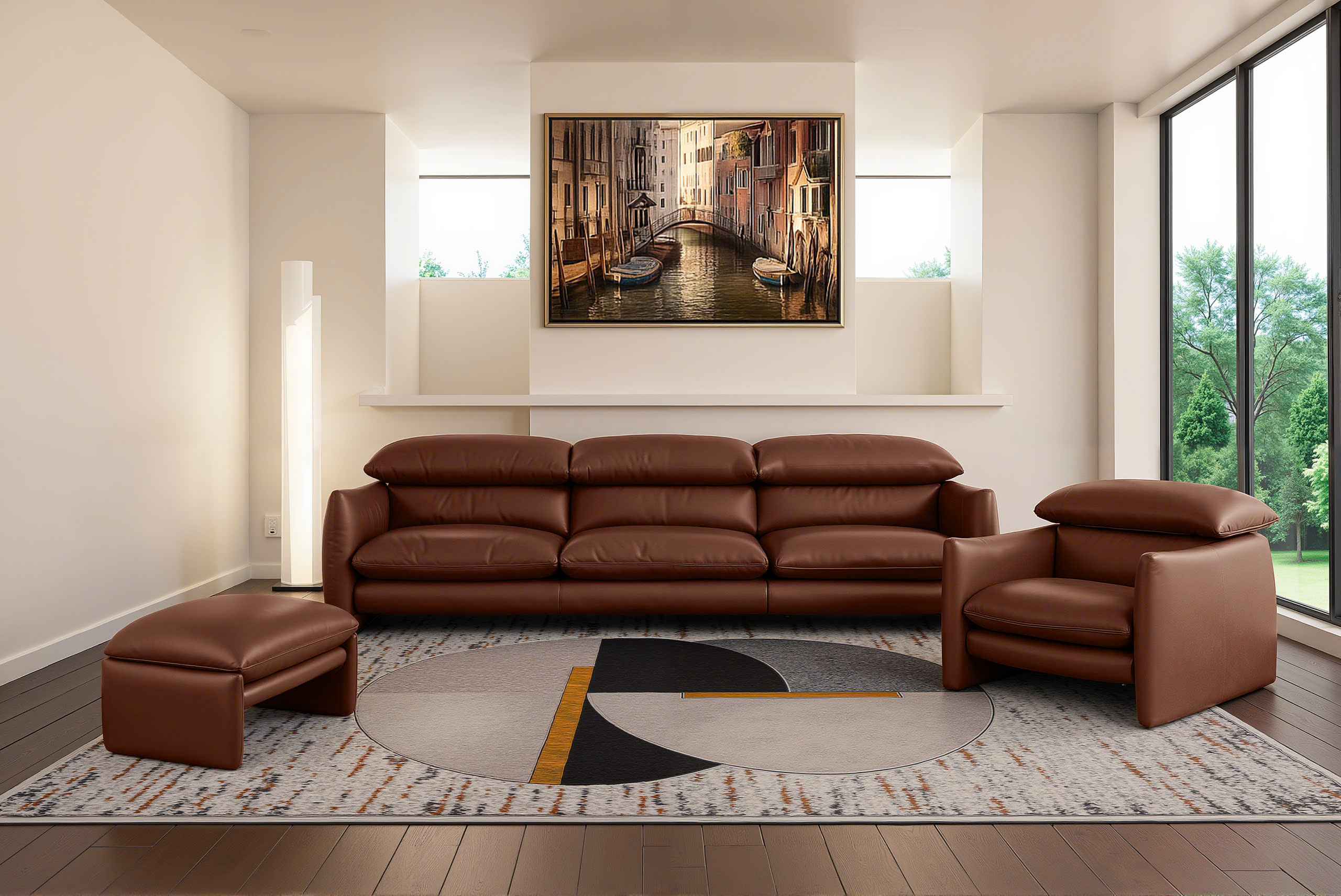 Sofa bộ Italia: Choco magic 1257 góc 1