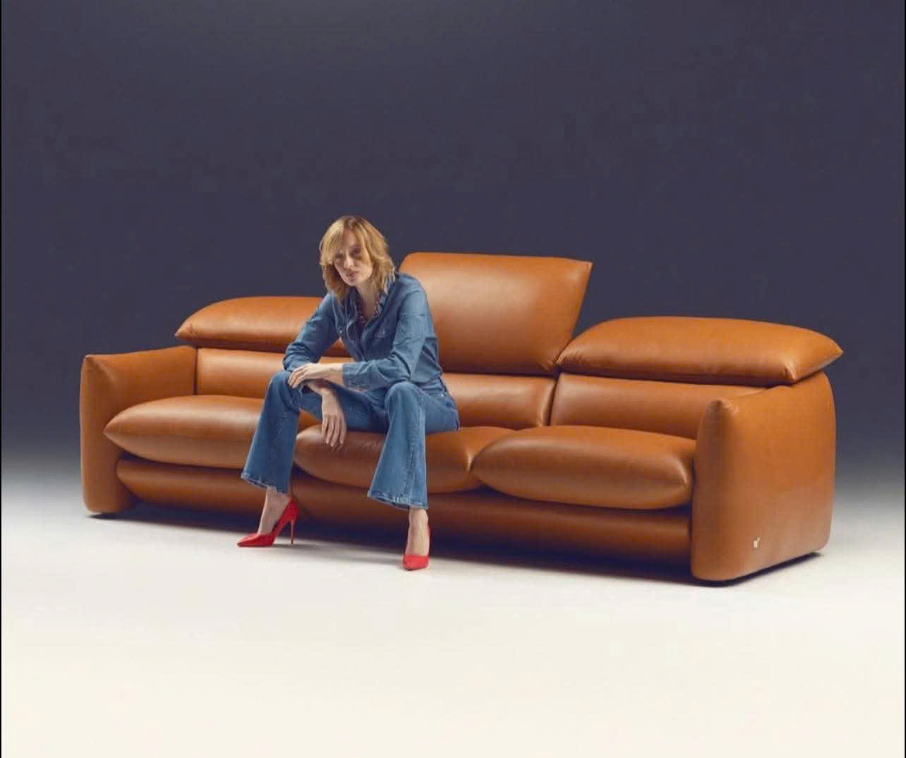 Sofa bộ Italia: Choco magic 1257 góc 2