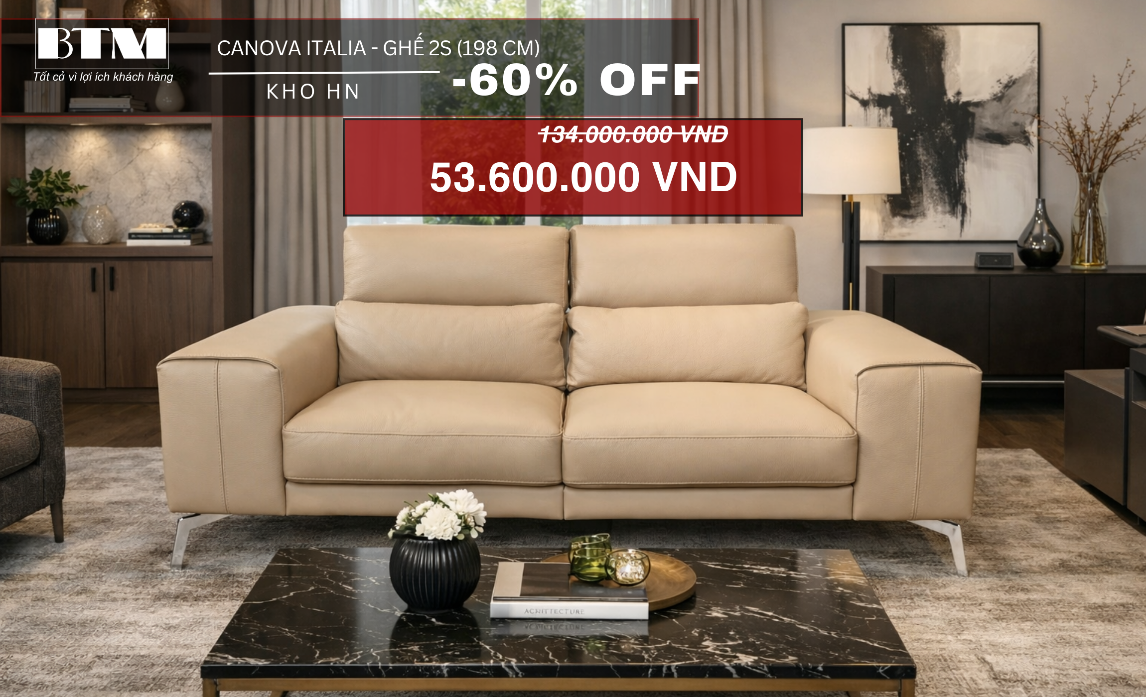 Sofa da Italia: Canova Ghế 2S