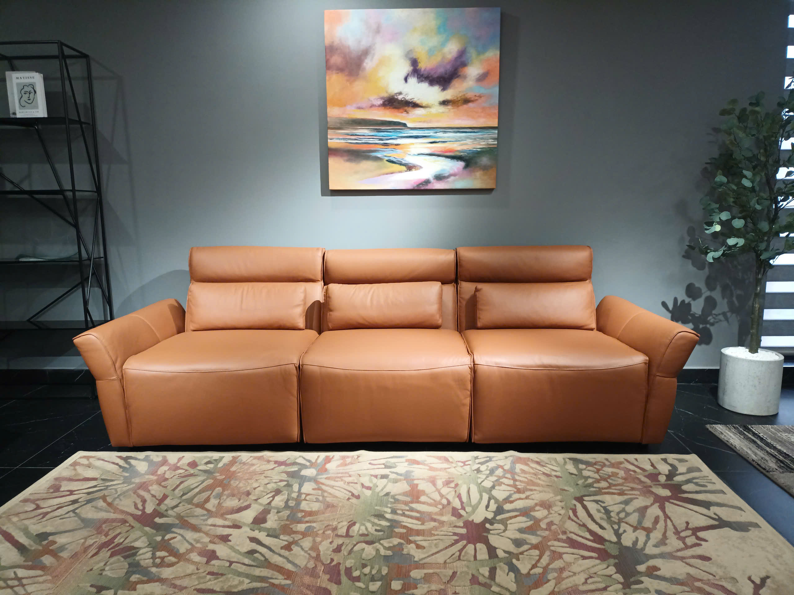 Sofa da Malaysia: Băng Hugo 9325 góc 1
