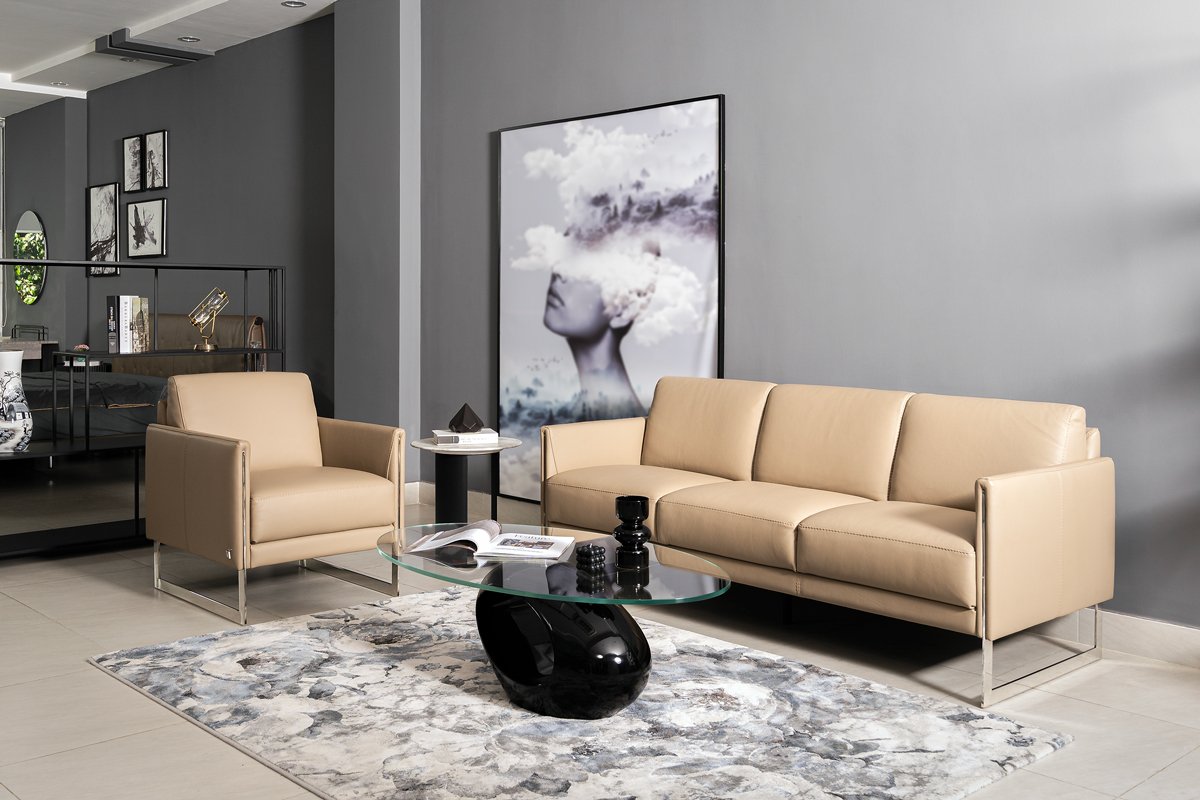 Sofa da Italia: Bộ rời 1018 góc 2