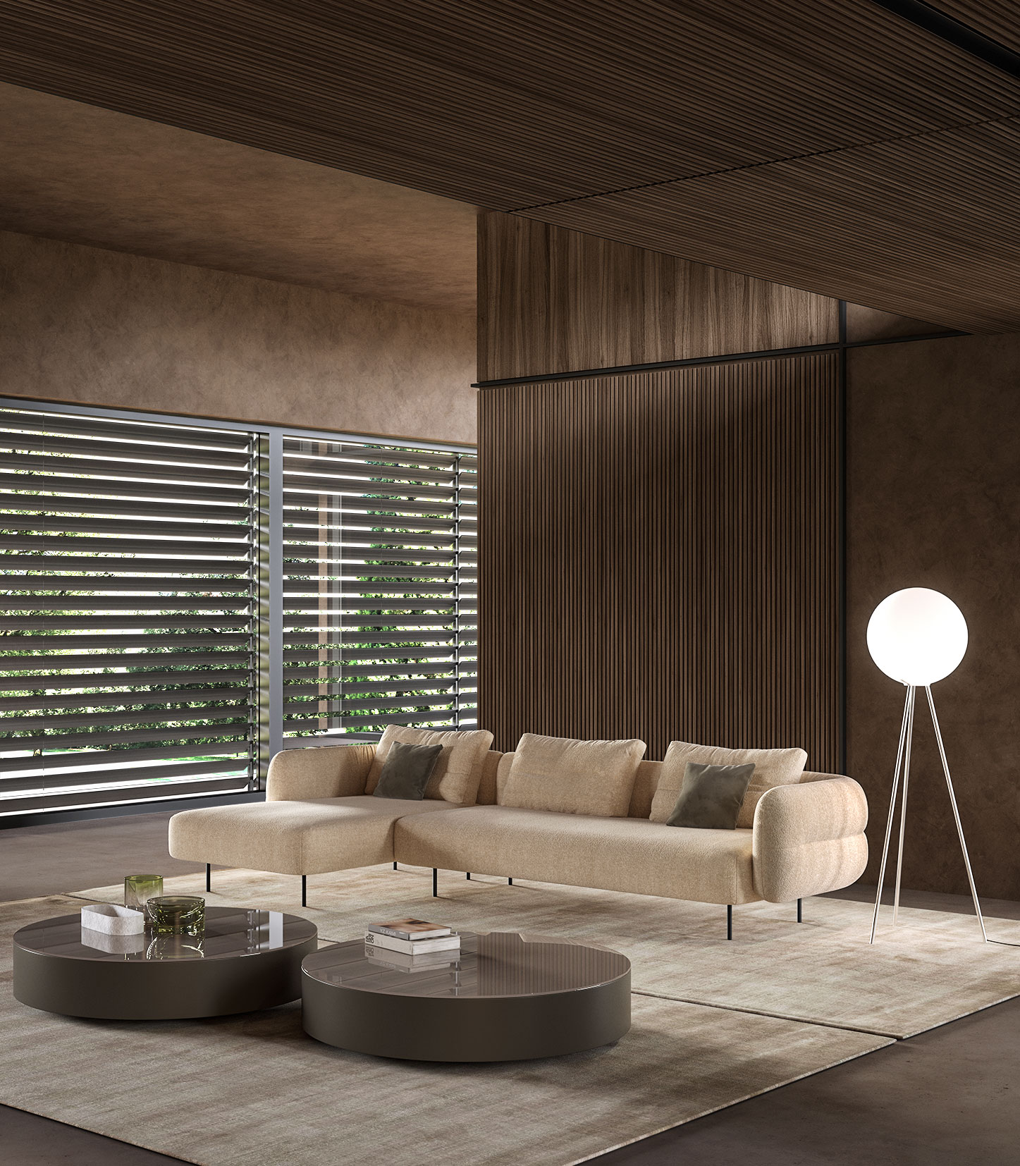 Sofa da Italia: Băng dài Anacapri góc 2