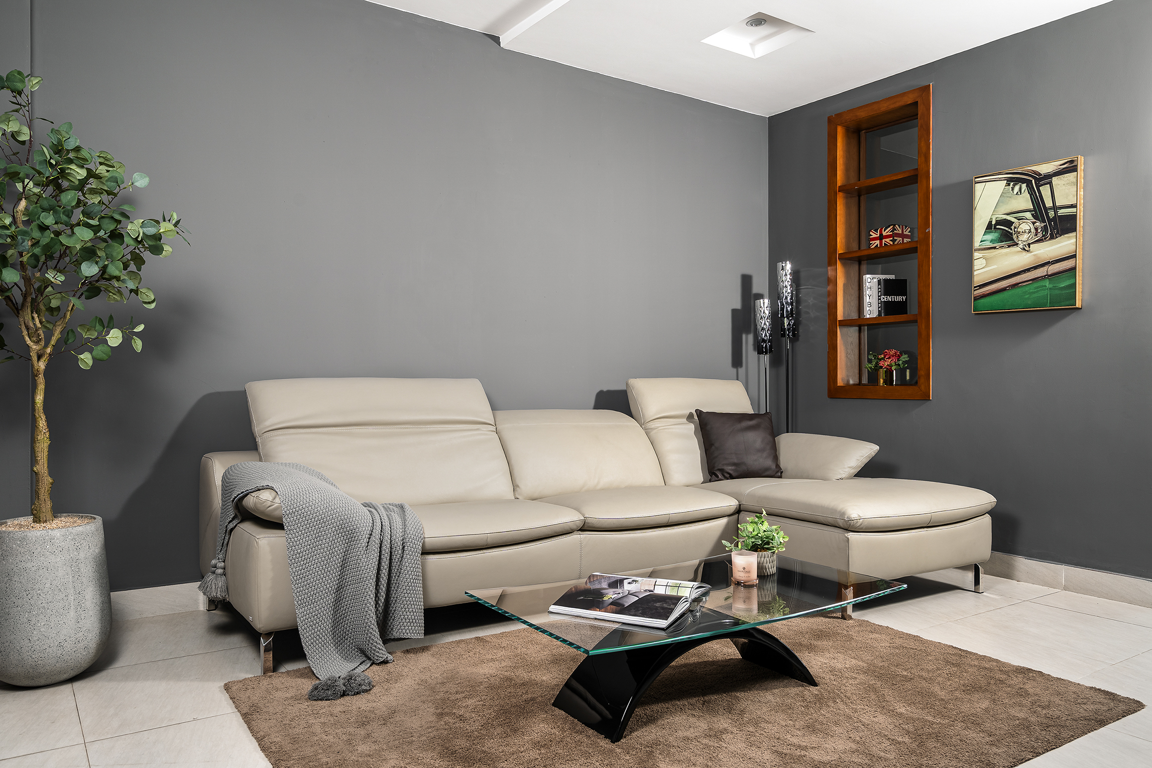 Sofa da Italia: Bộ góc PRM 961L góc 4