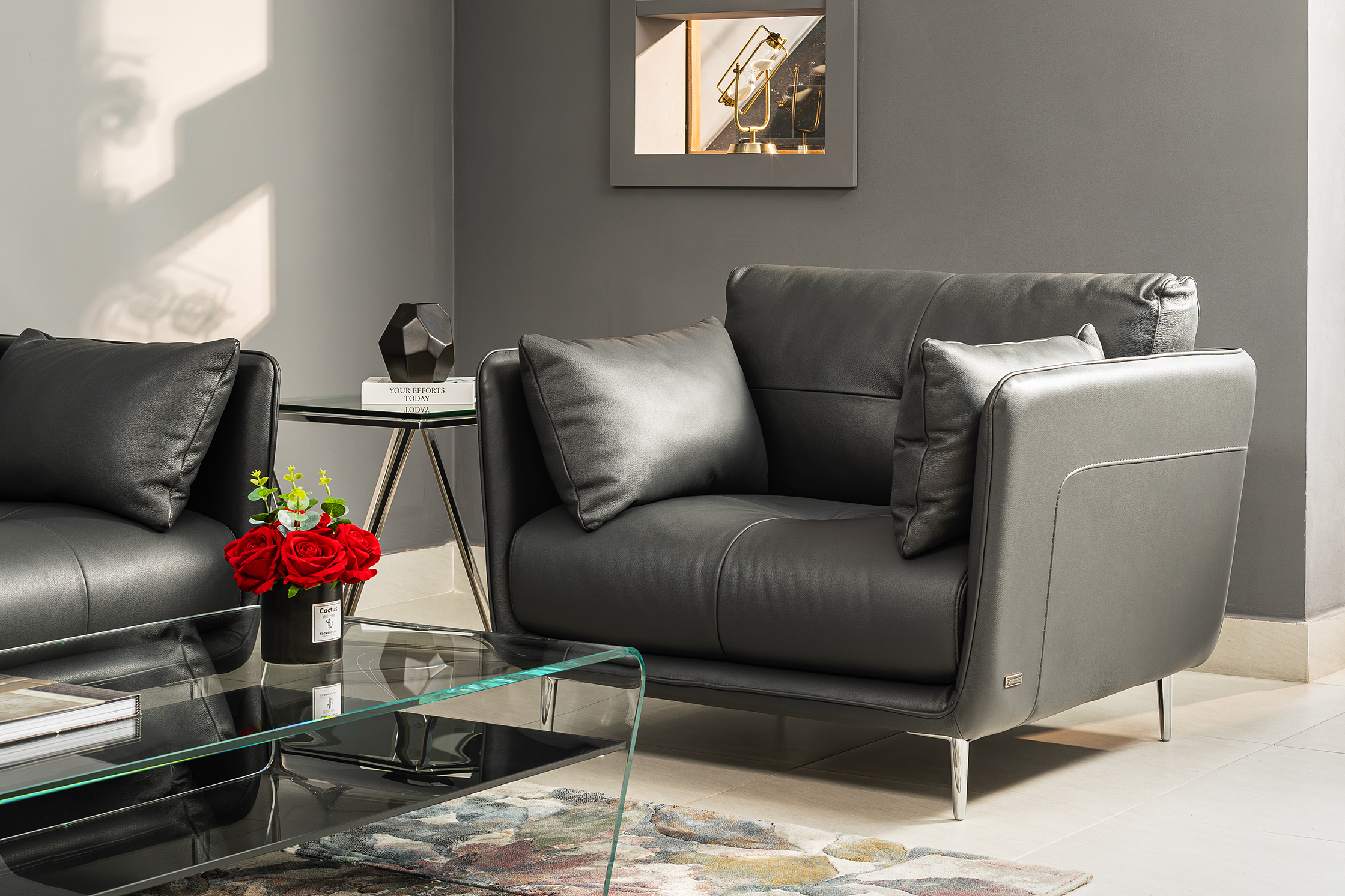 Sofa da Italia: Bộ rời Roma góc 4