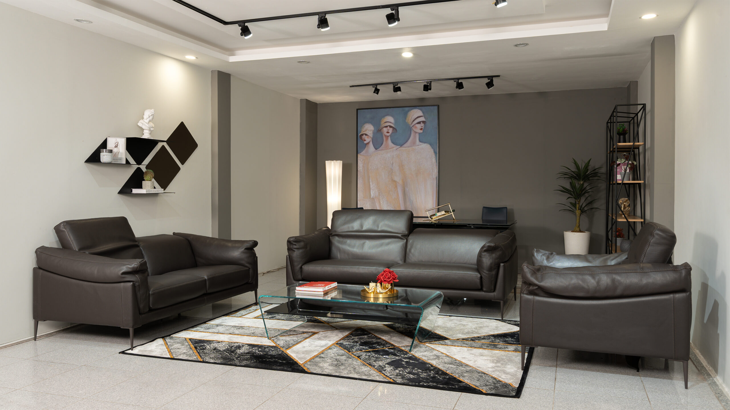Sofa da Italia: Bộ rời ELISIR 1060 góc 5