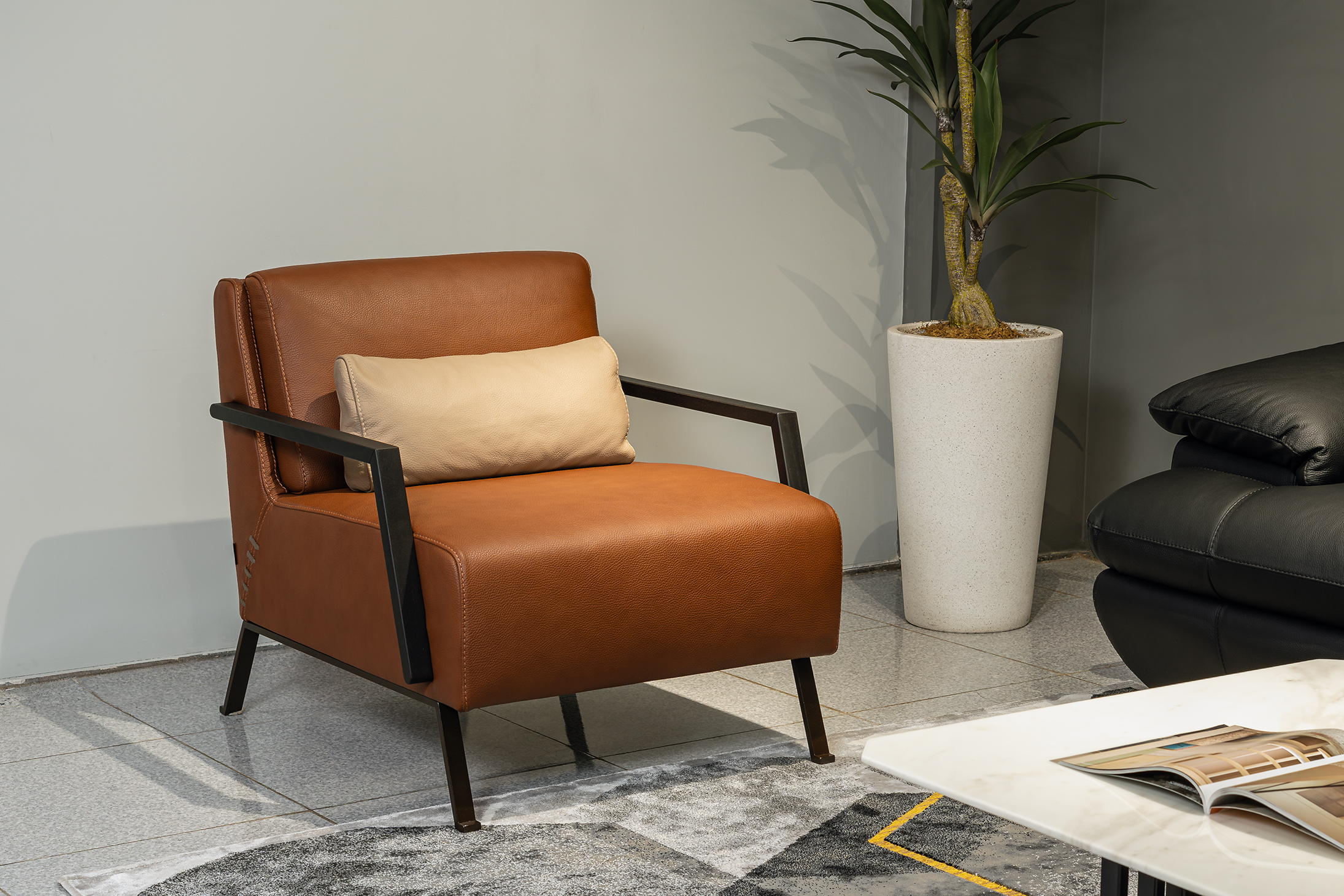 Ghế armchair Berenge góc 1