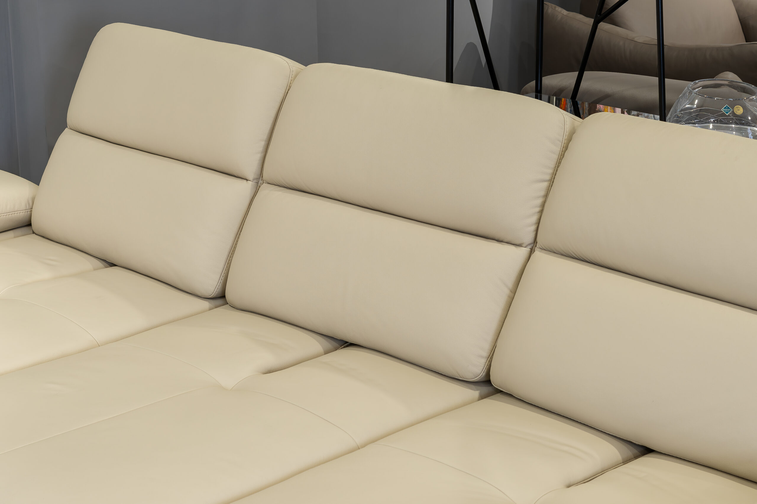Sofa da Malaysia: Bộ góc KH207 góc 4