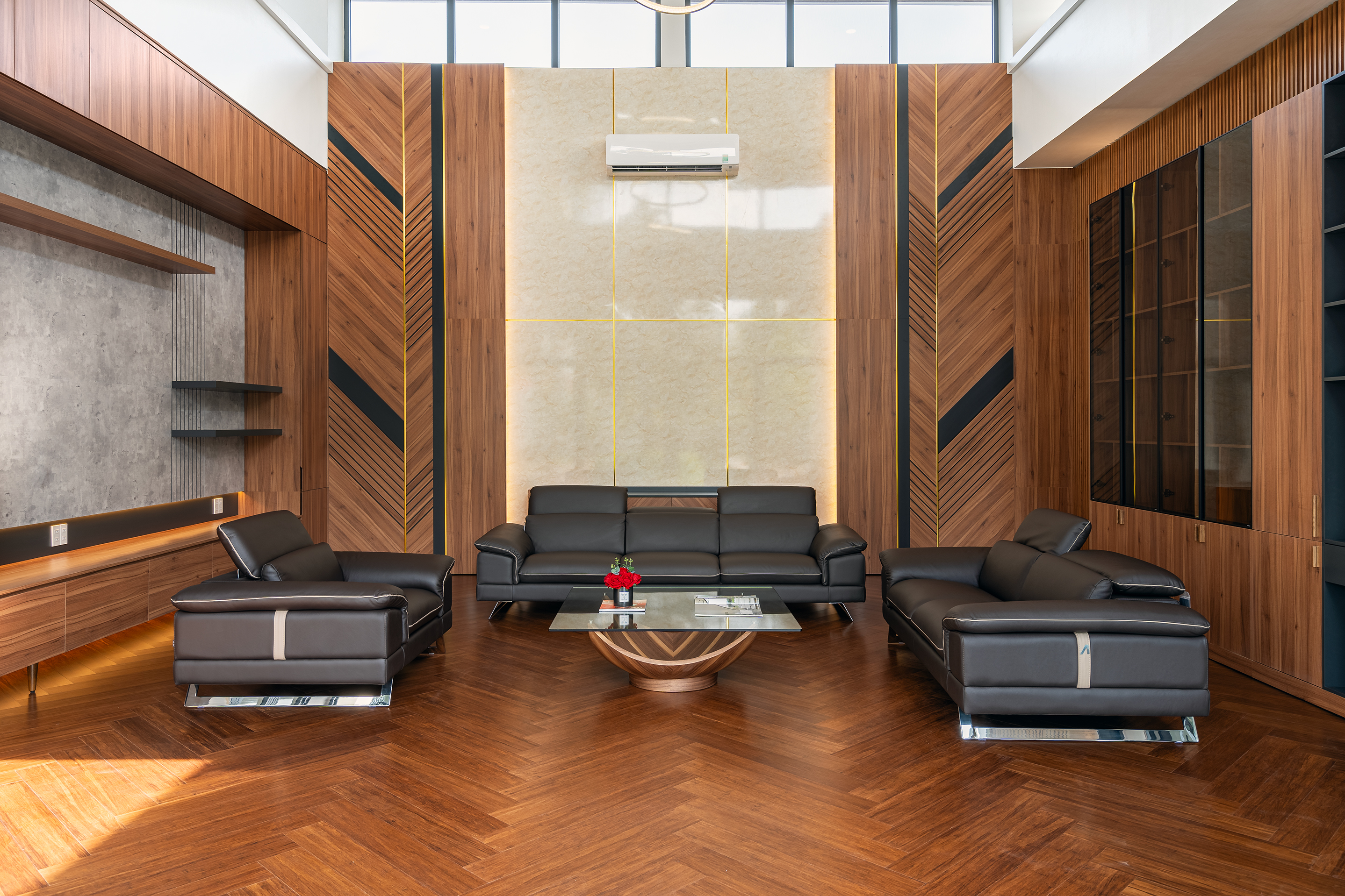 Sofa da Italia: Bộ rời Kennedy góc 4