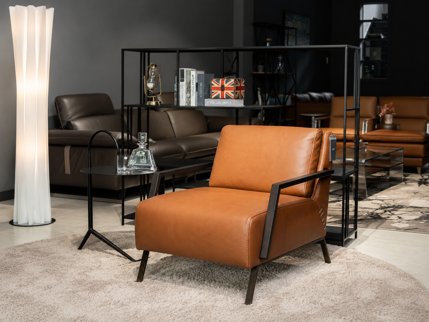 Ghế armchair Berenge góc 2