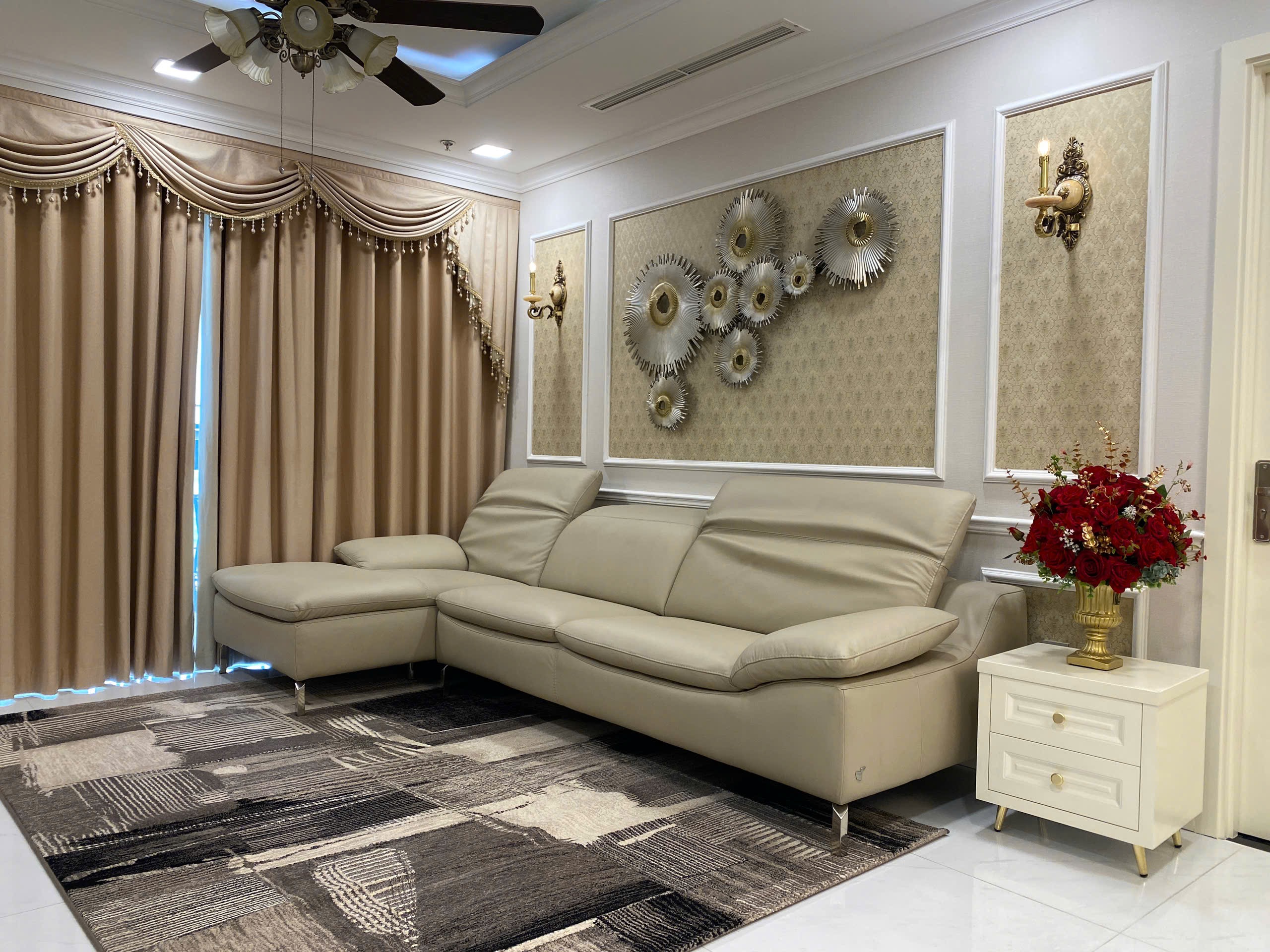 Sofa da Italia: Bộ góc PRM 961L Joseph góc 2