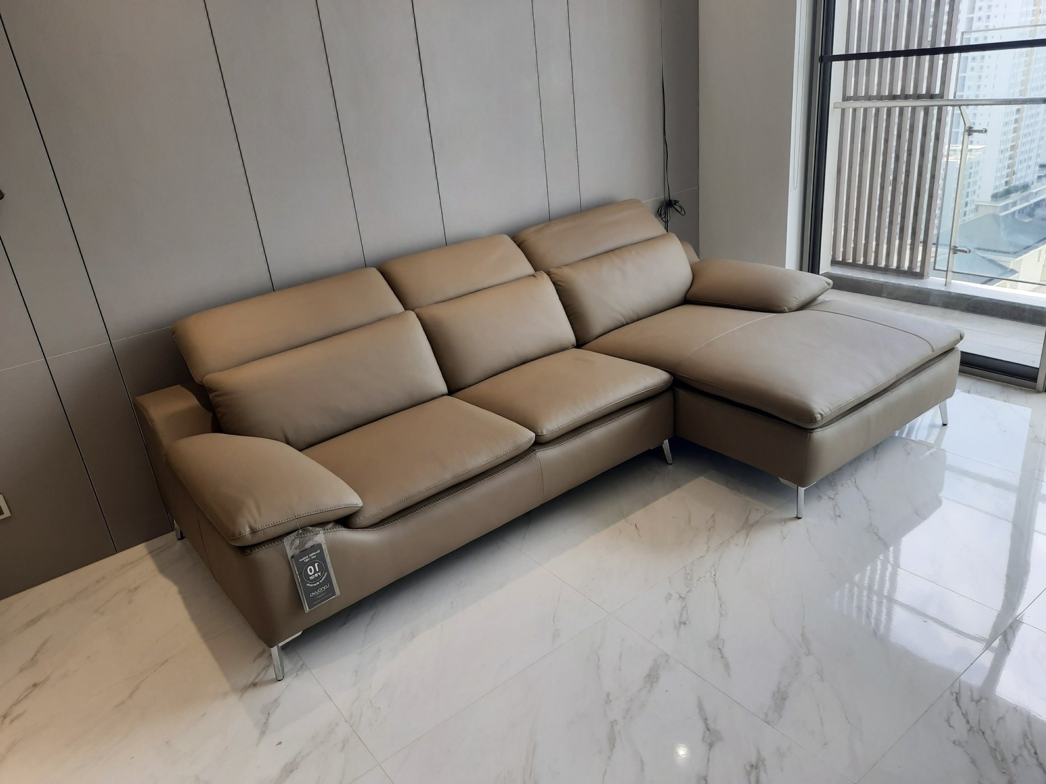 Sofa da Malaysia: Bộ góc Maxx 1029 góc 4