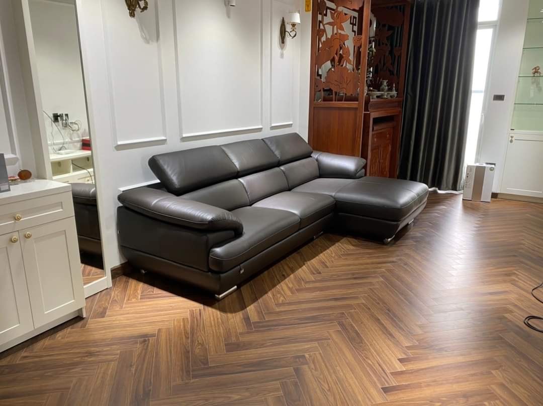Sofa da Malaysia: Bộ góc ZL2682