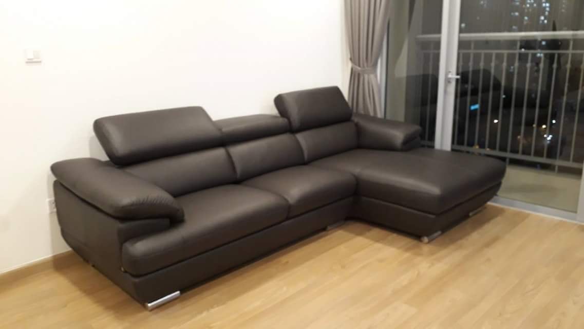 Sofa da Malaysia: Bộ góc ZL2682 góc 3
