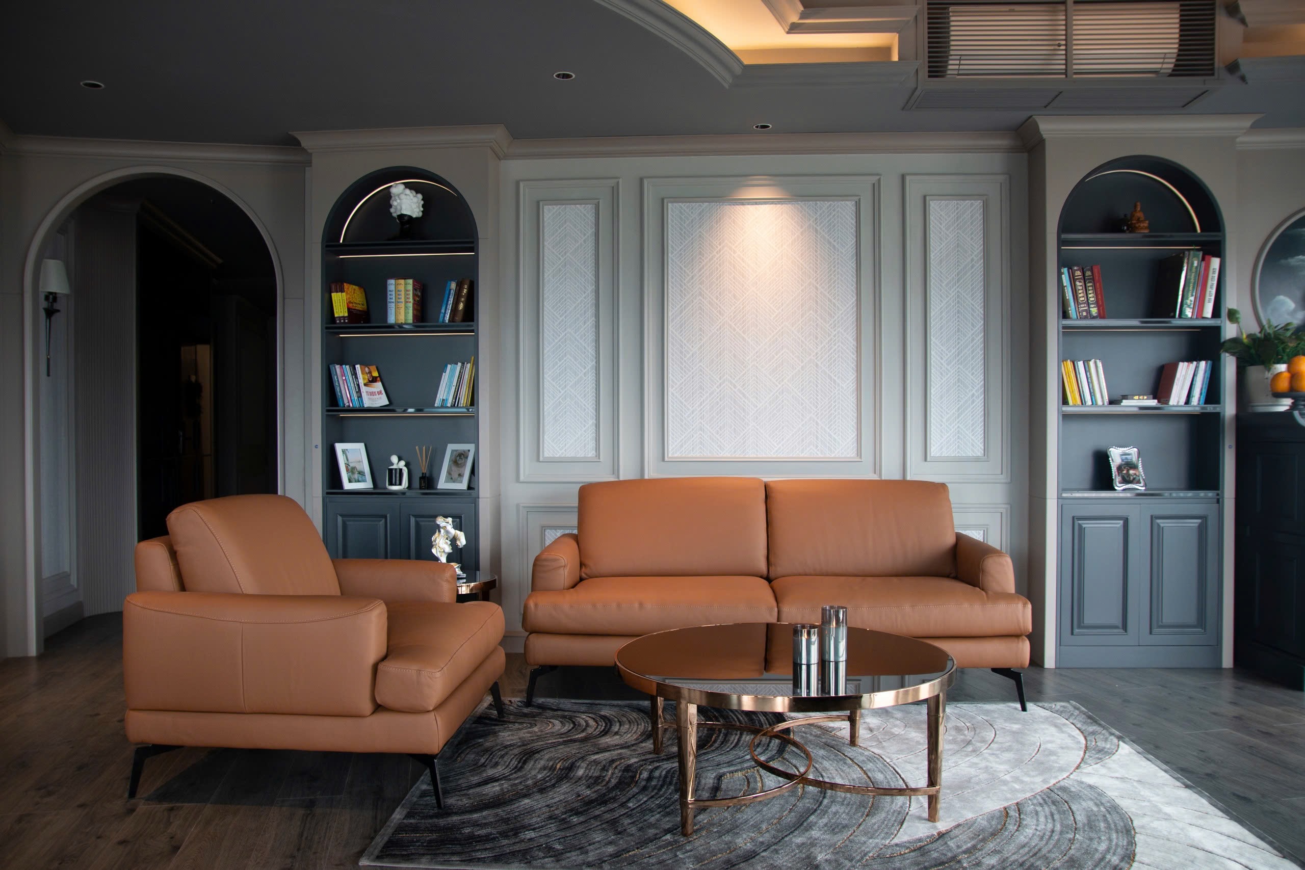 Sofa da Italia: Bộ rời Narciso góc 3