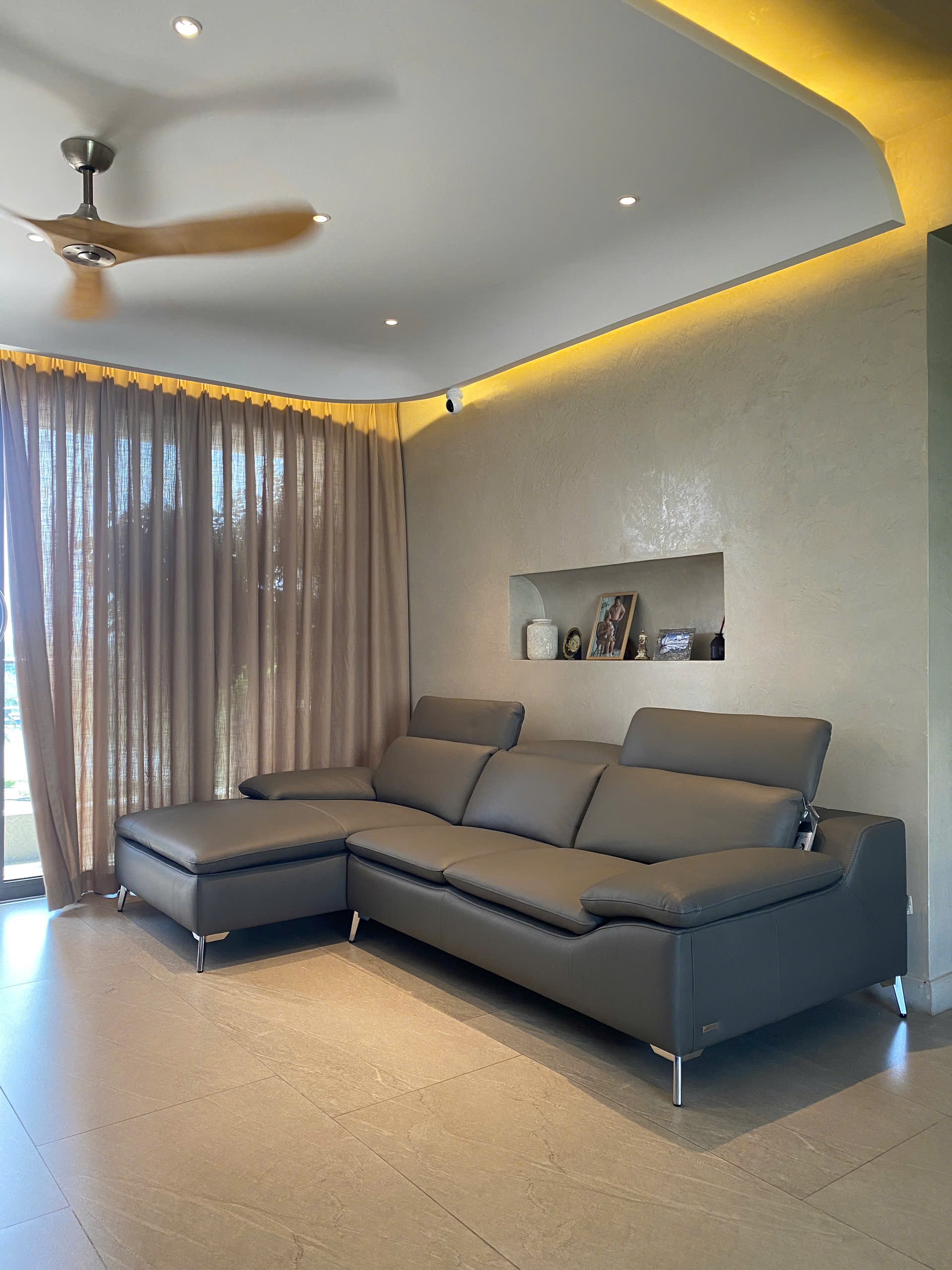Sofa da Malaysia: Bộ góc Maxx 1029 góc 2