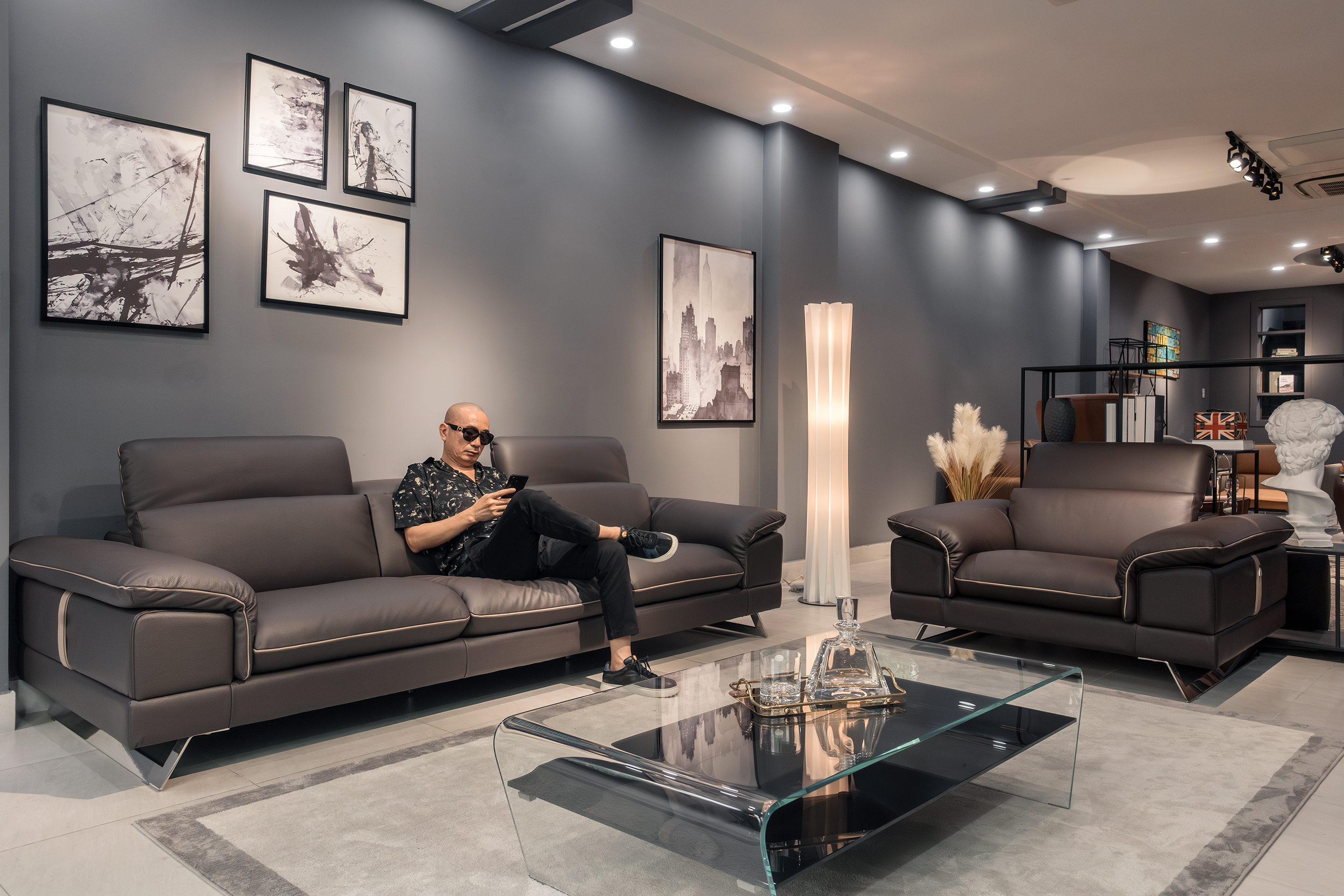 Sofa da Italia: Bộ rời Kennedy