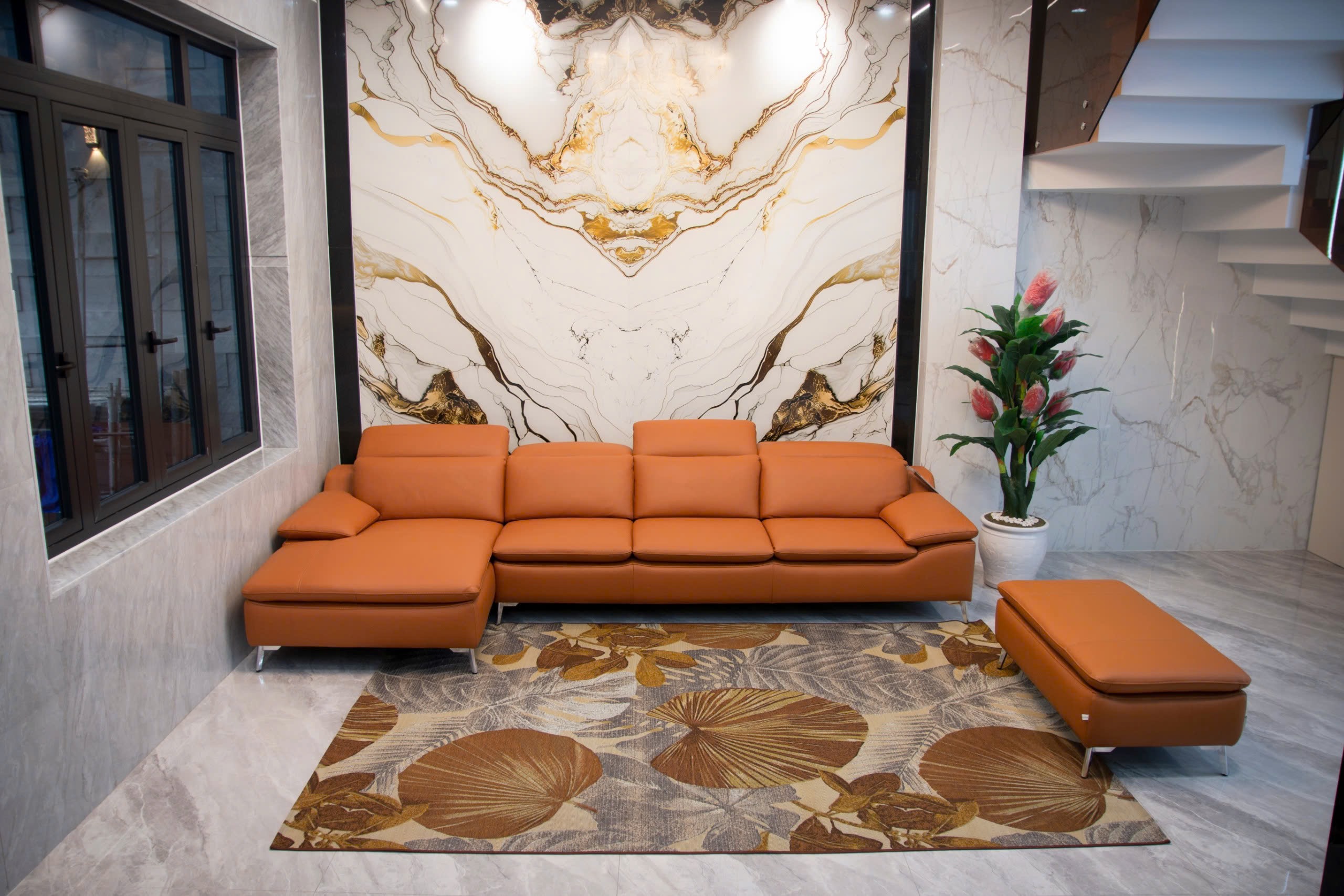 Sofa da Malaysia: Bộ góc Maxx 1029 góc 6