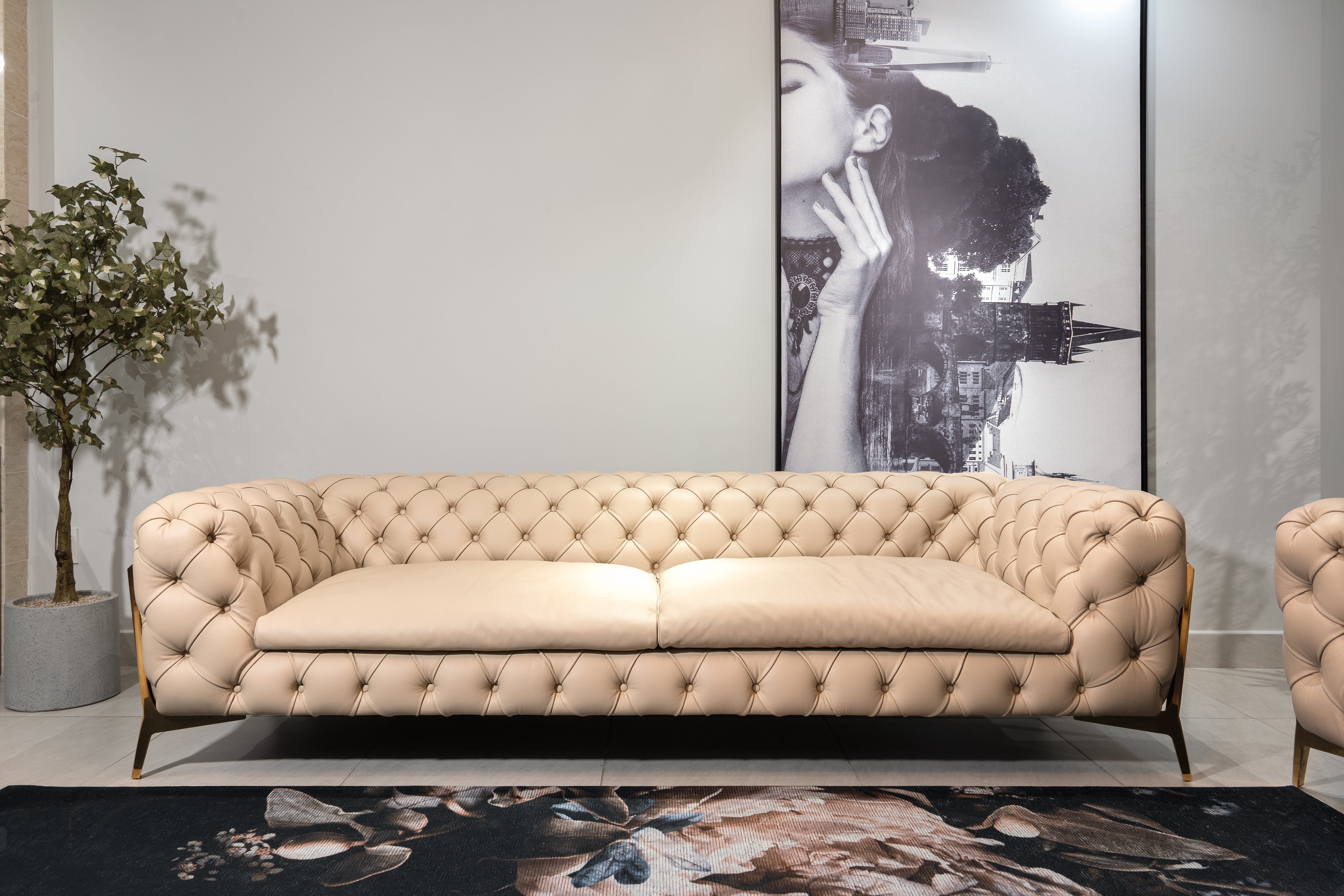 Sofa da Italia: Bộ rời 1014 – BELLE EPOQUE góc 2