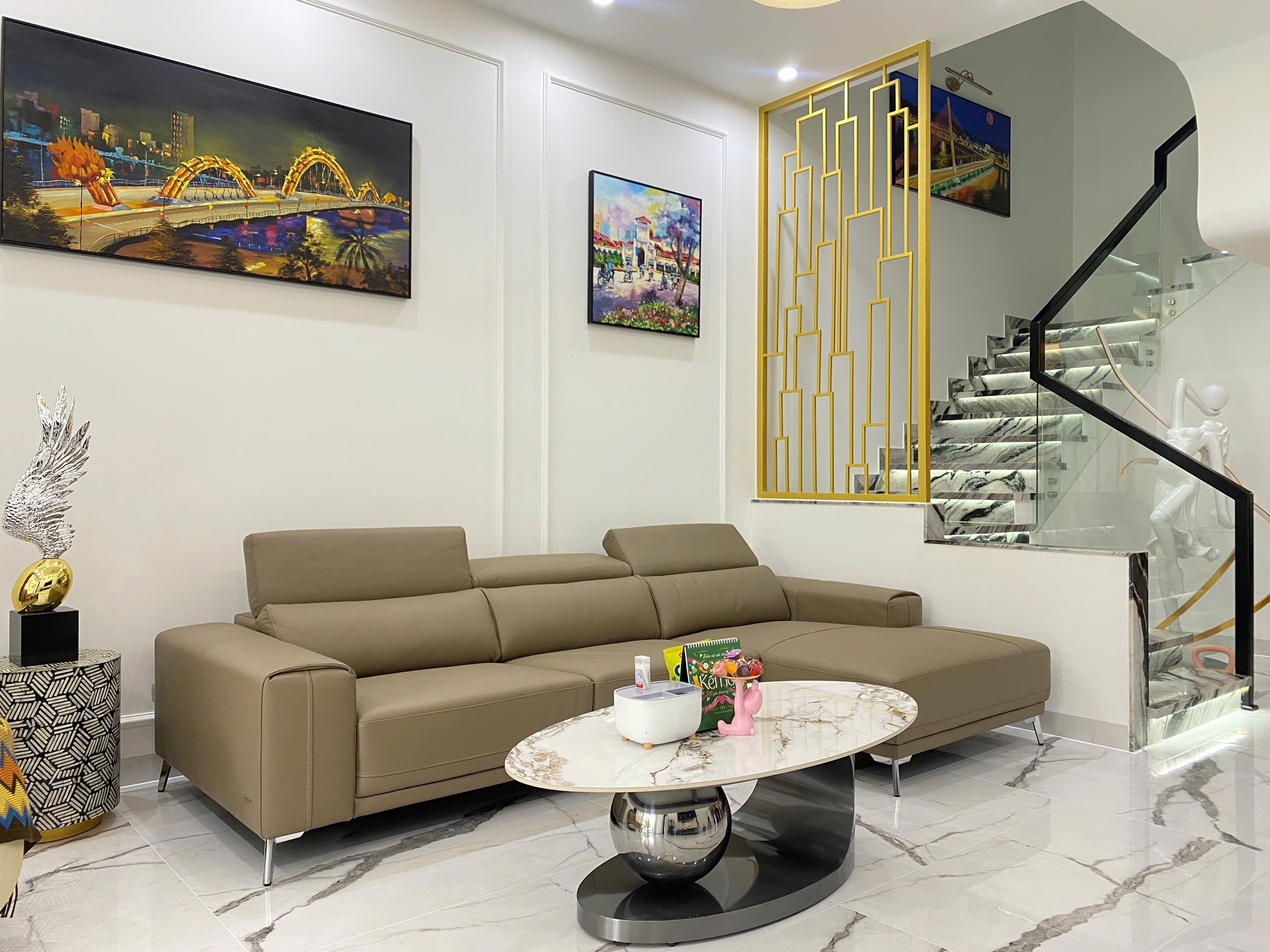 Sofa da Malaysia: Bộ góc 986 Kelvin góc 4