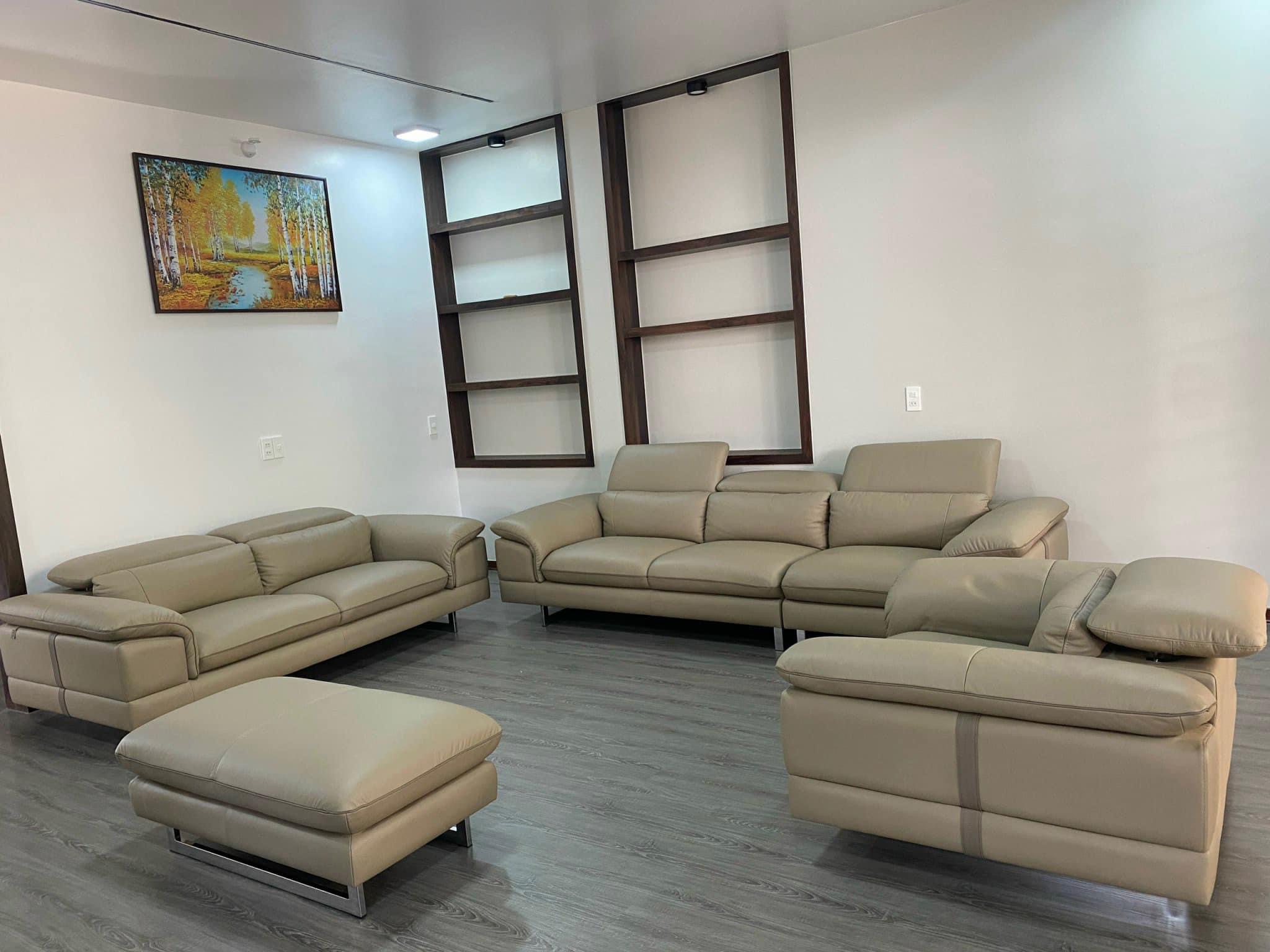 Sofa da Malaysia: Bộ rời KH270 góc 4