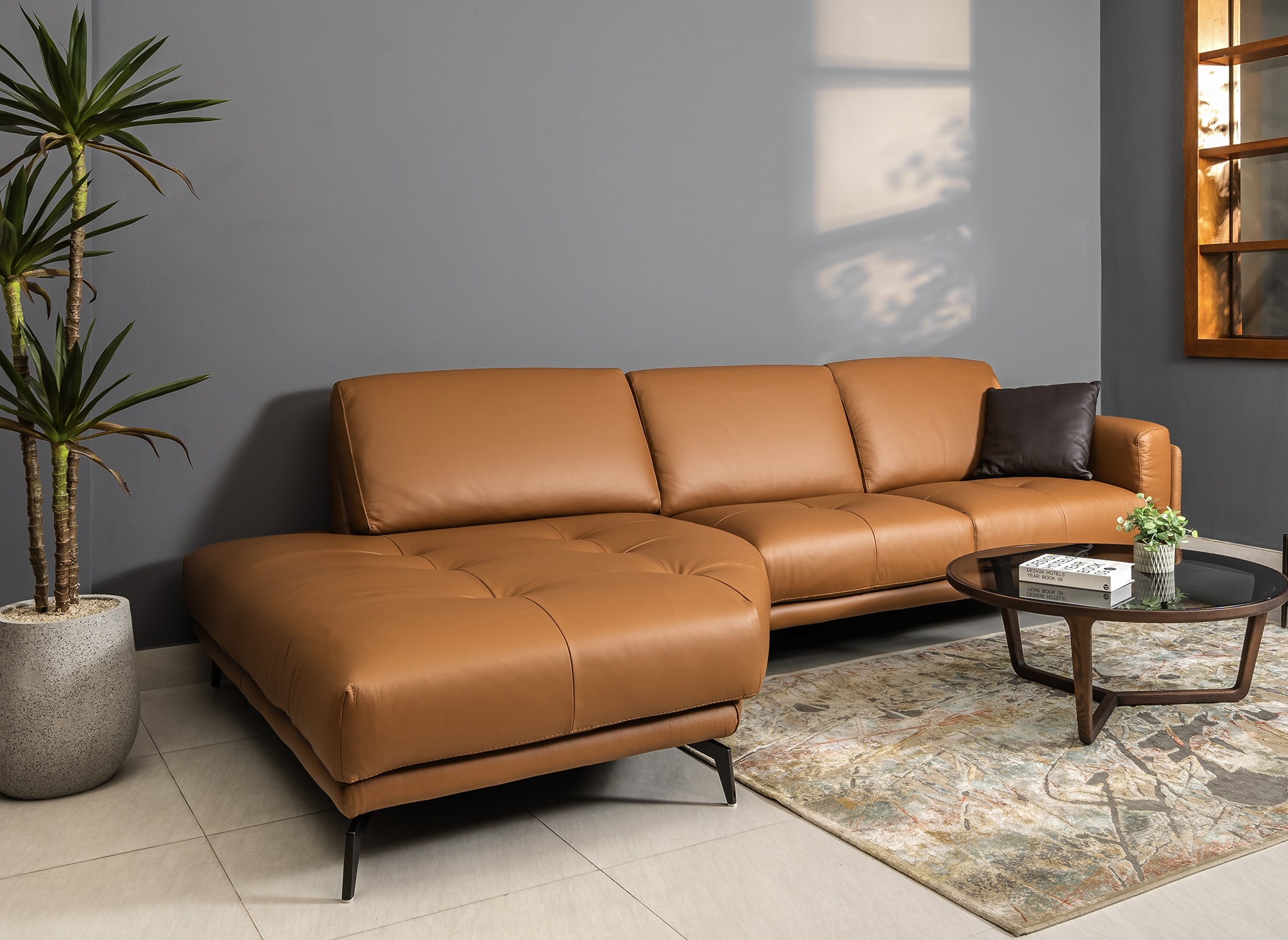 Sofa da Italia: Bộ góc Glamour