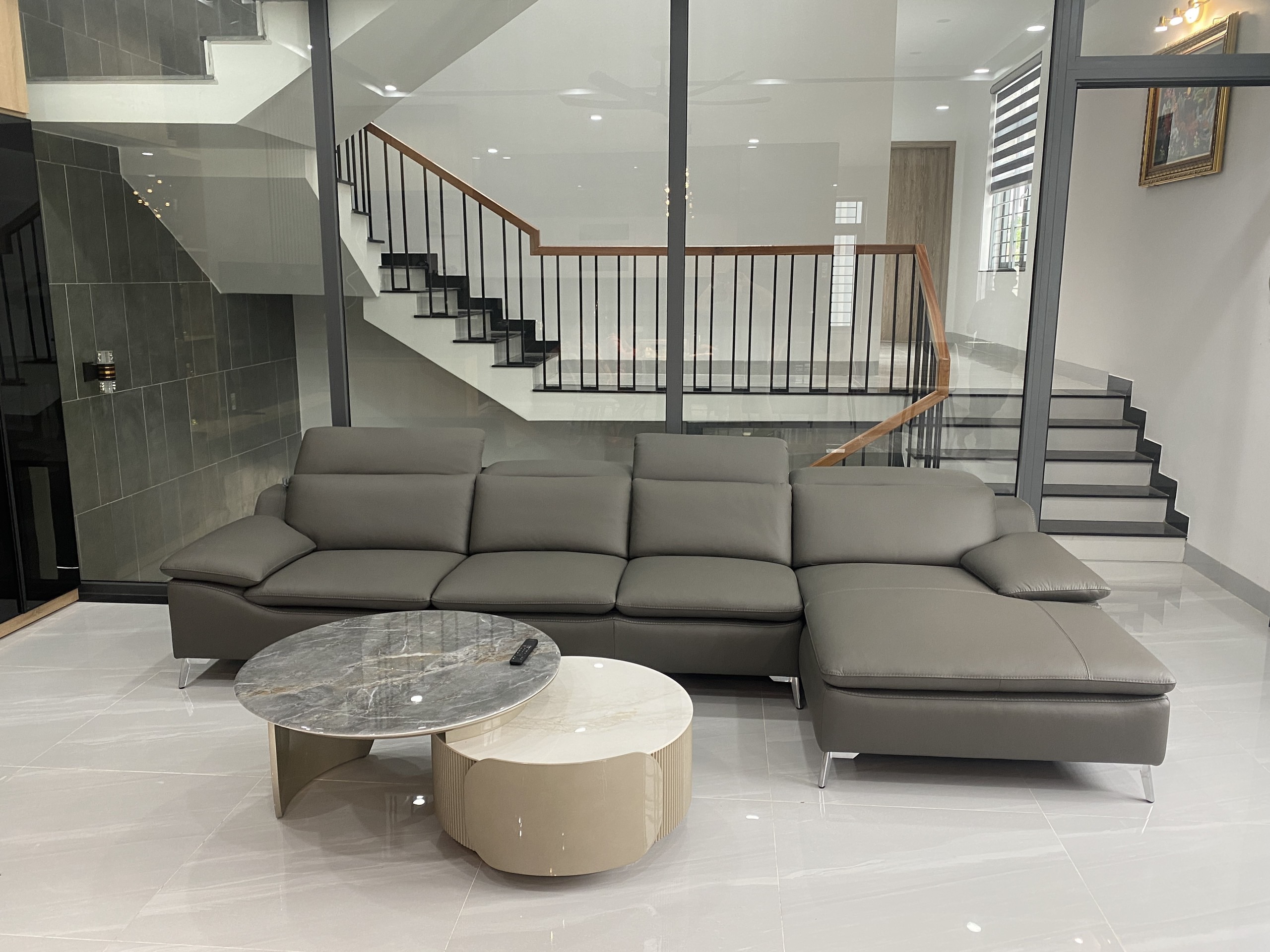 Sofa da Malaysia: Bộ góc Maxx 1029 góc 5