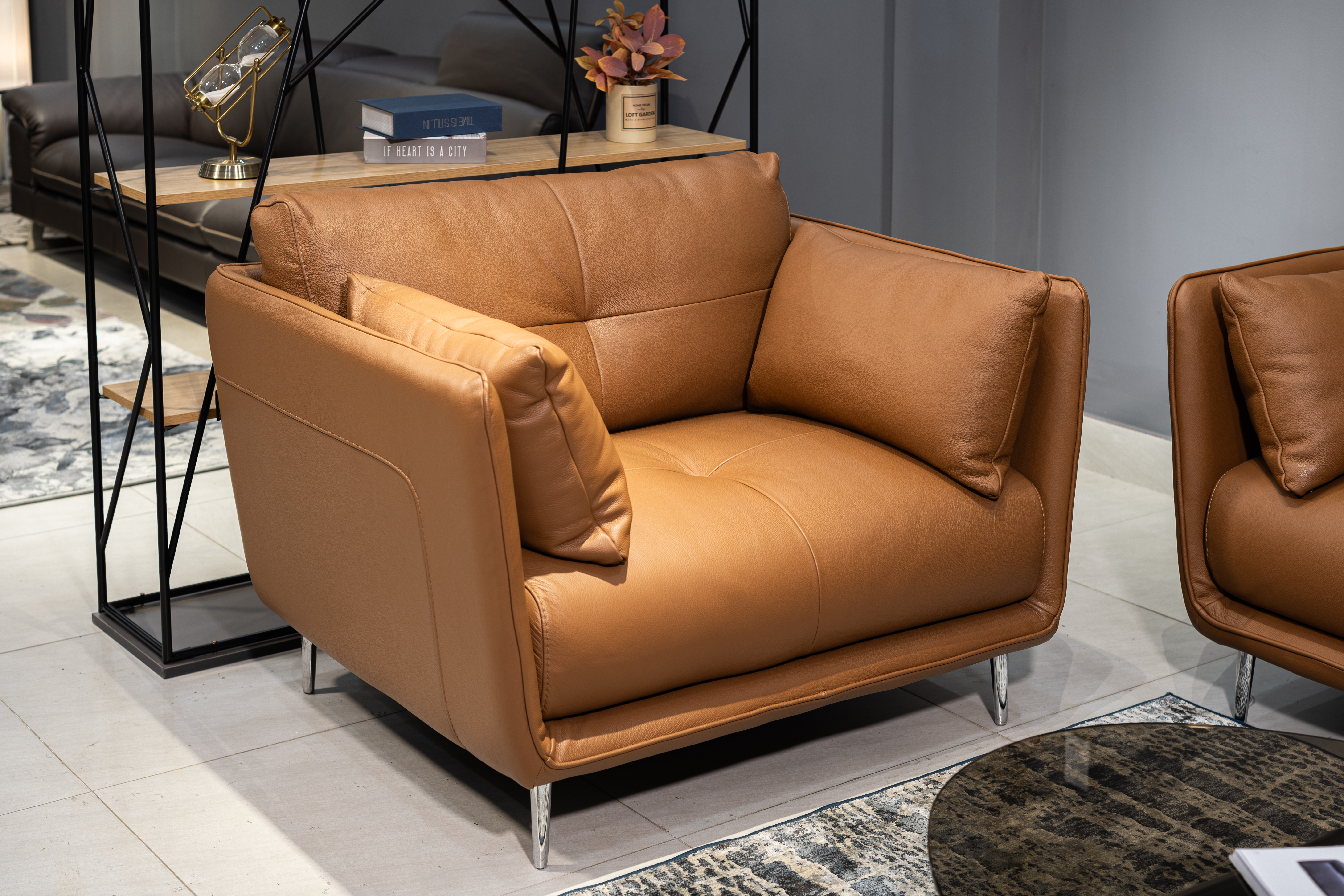 Sofa da Italia: Bộ rời Roma góc 6