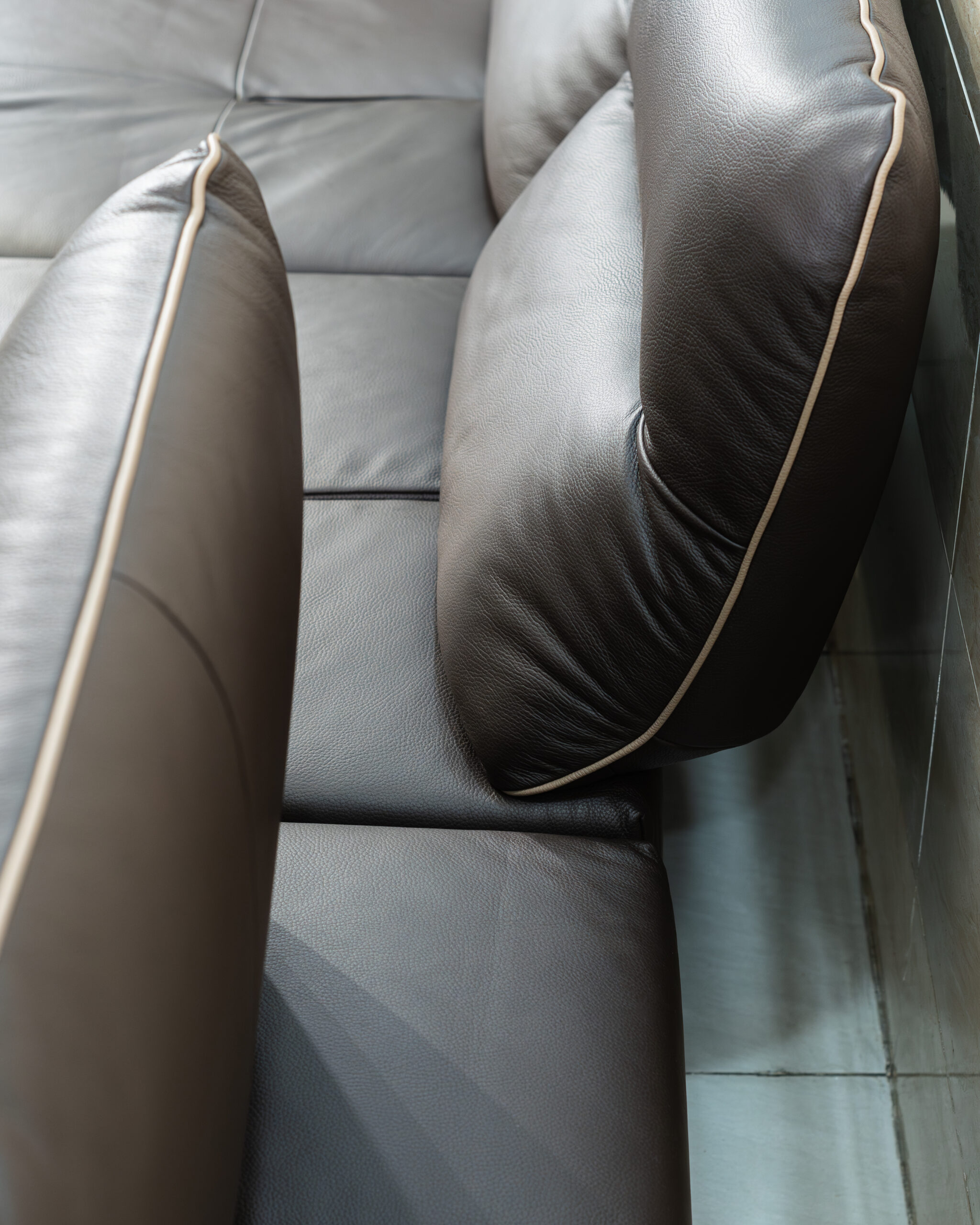 Sofa da Italia: Bộ góc Skyline góc 4