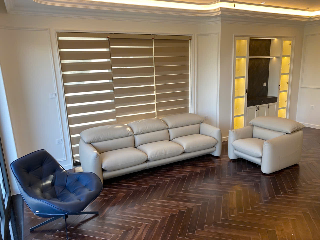 Sofa bộ Italia: Choco magic 1257 góc 2