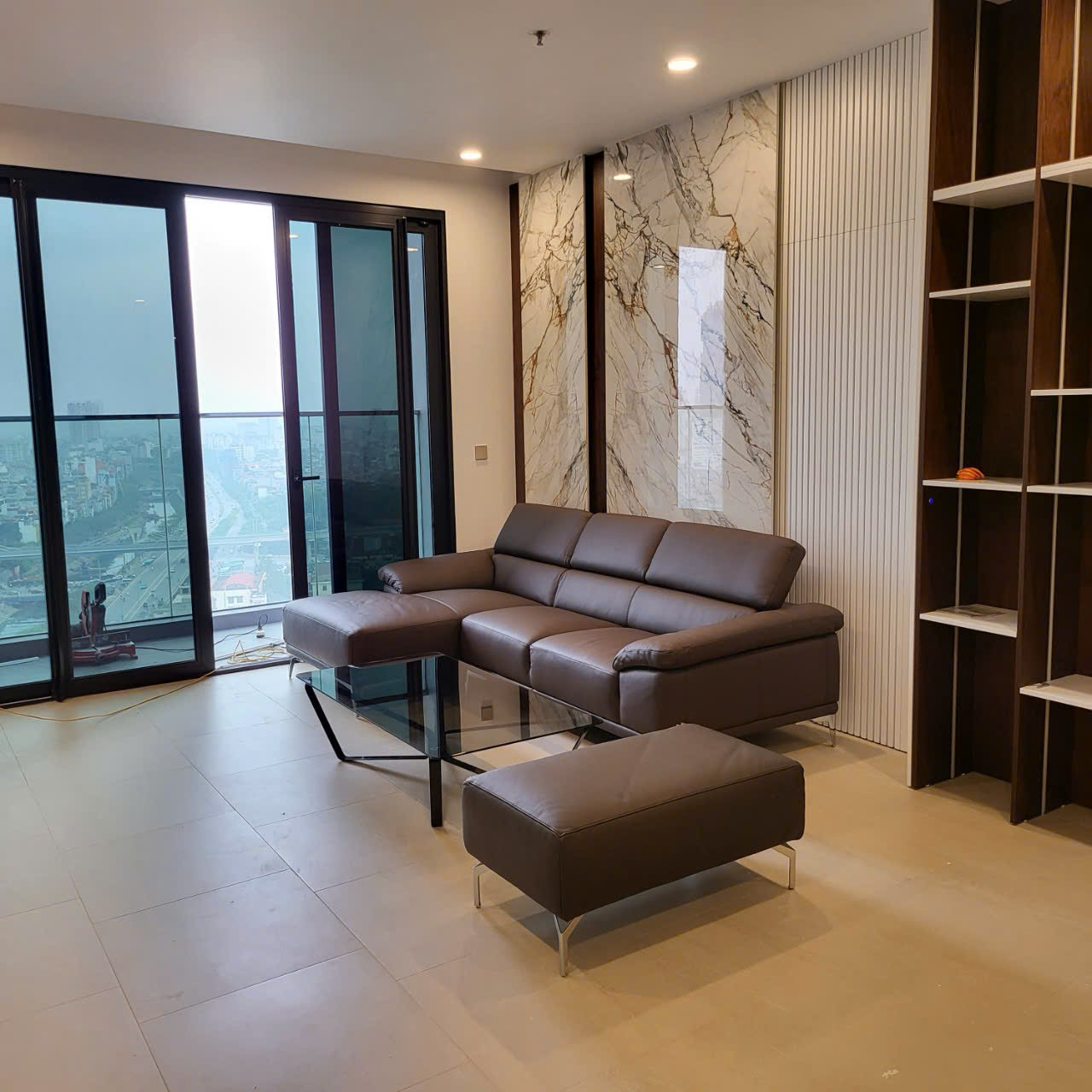 Sofa da Italia: Bộ góc Seneca 1038 góc 4