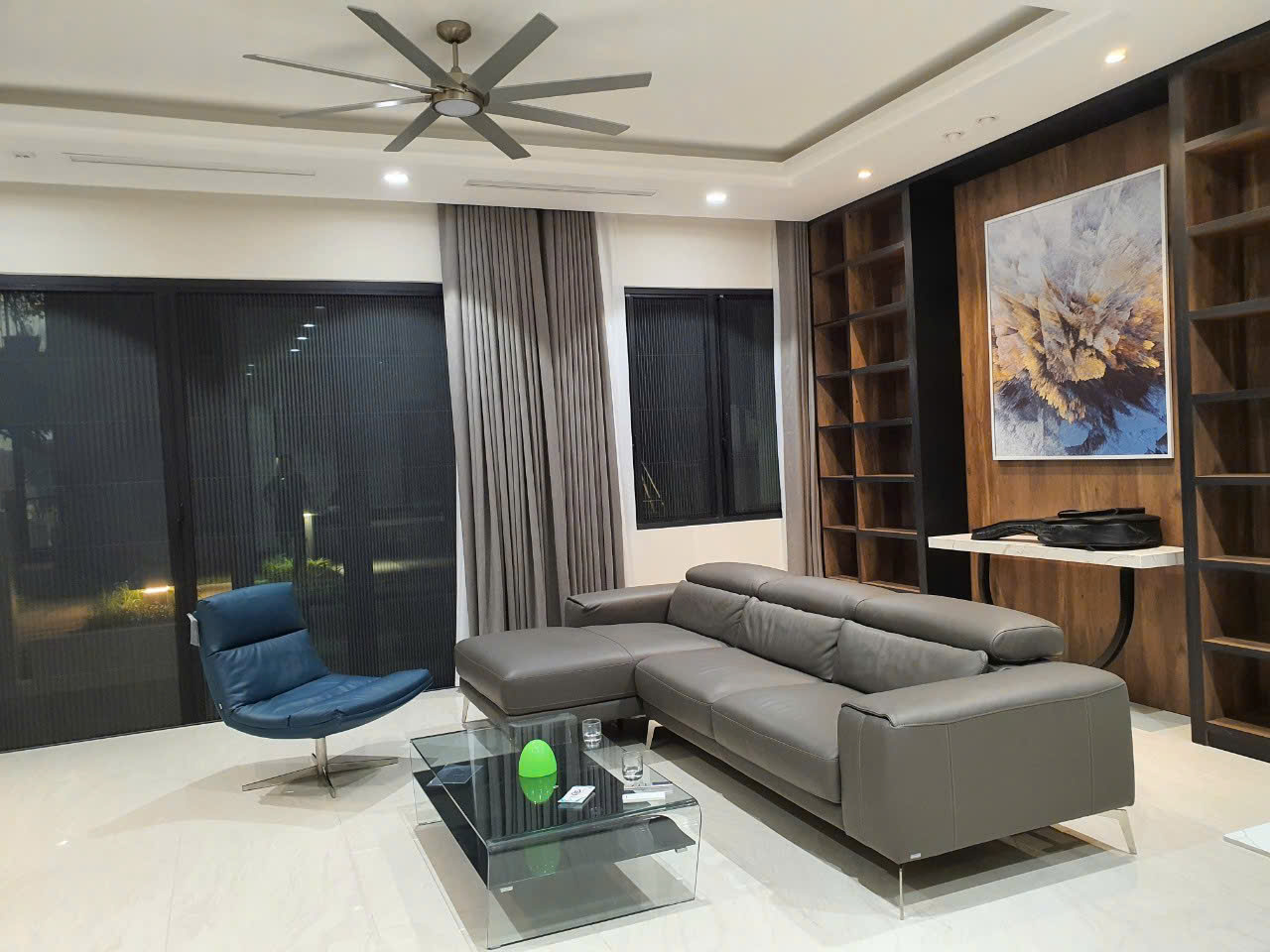 Sofa da Italia: Bộ góc Canova góc 4