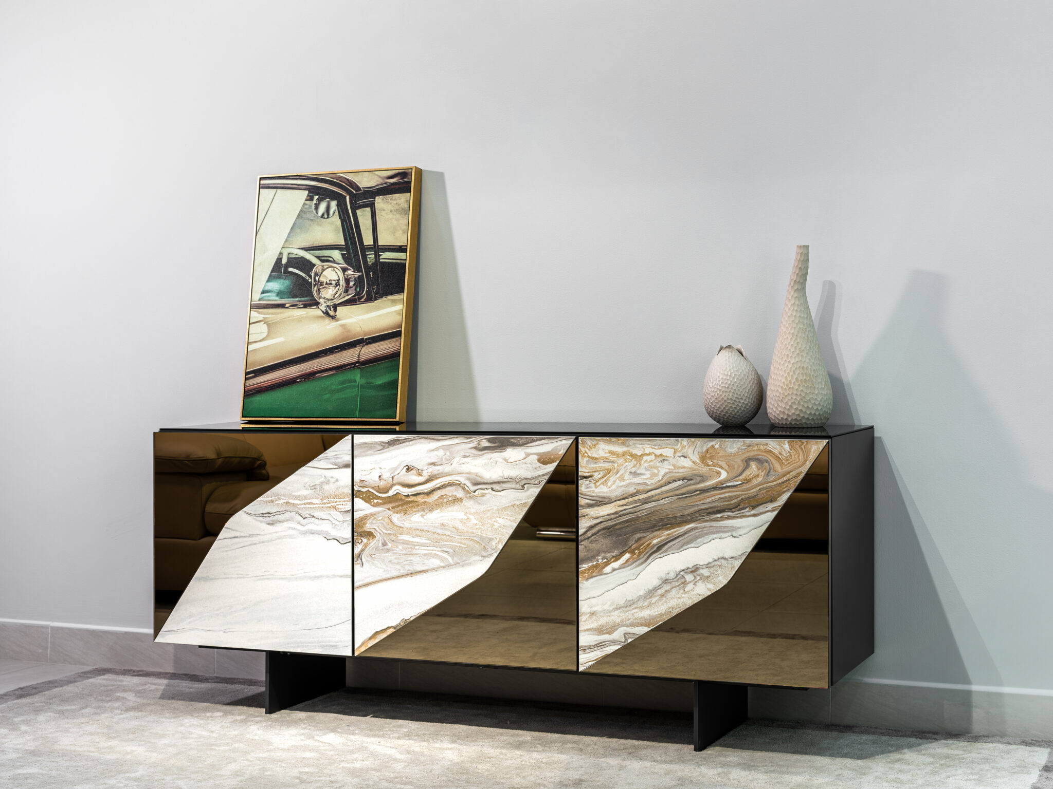 Kệ decor Alcione Italia góc 5