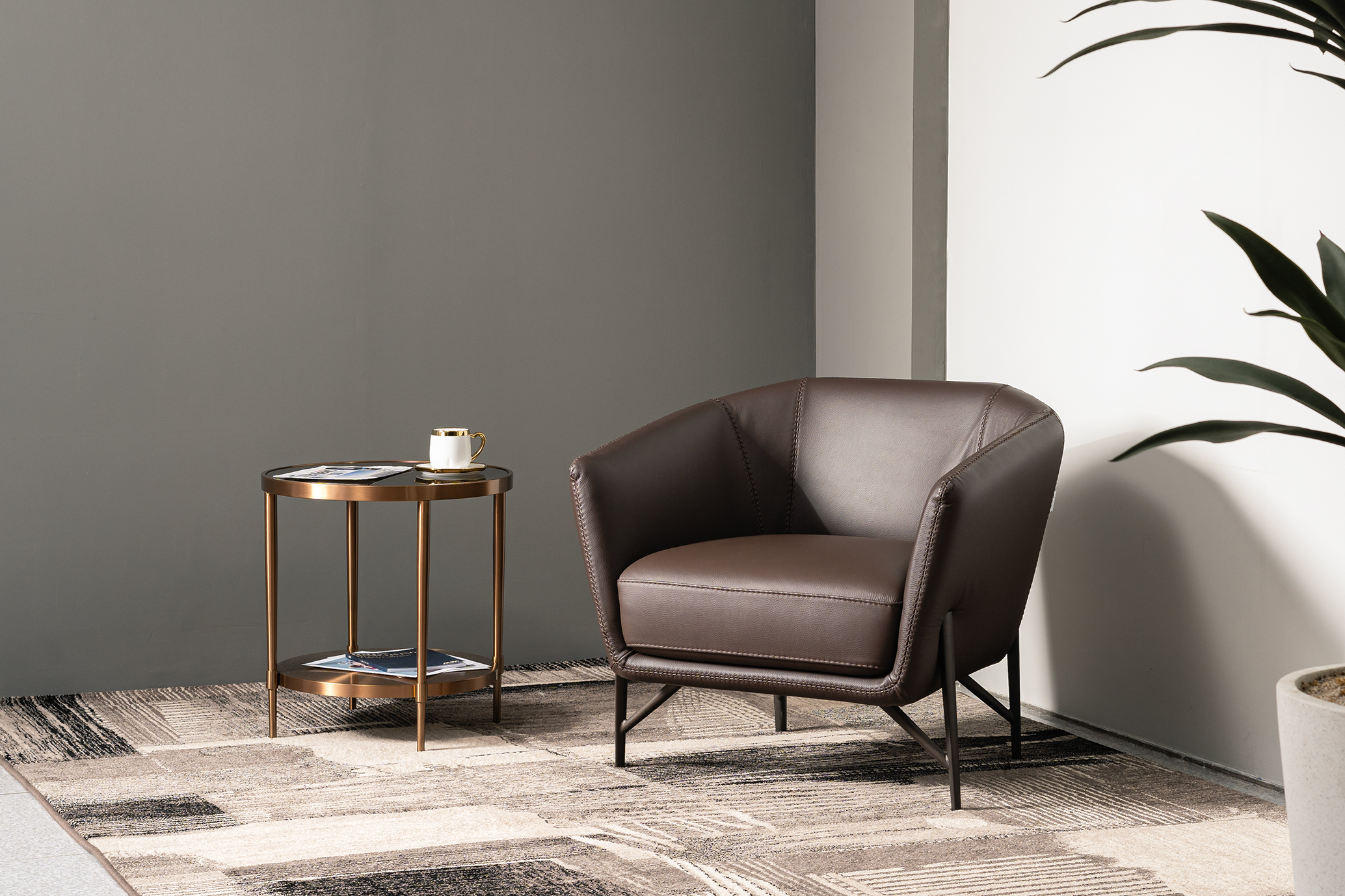 Ghế đơn Italia Venere – 1149 góc 3