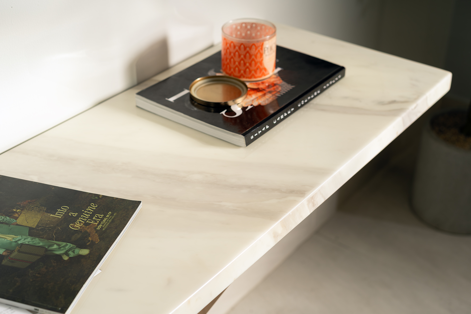 Bàn console Formica góc 3