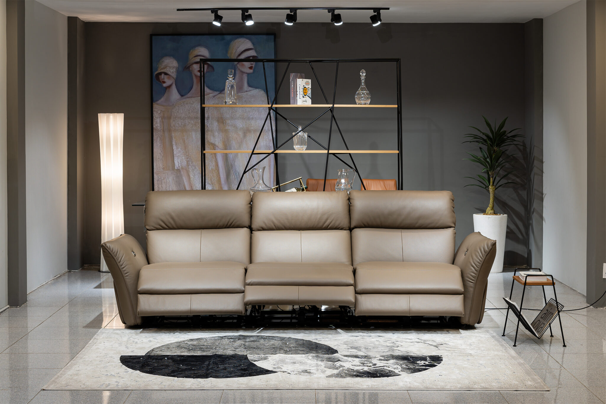 Sofa da Italia: Băng dài điện Santo góc 4