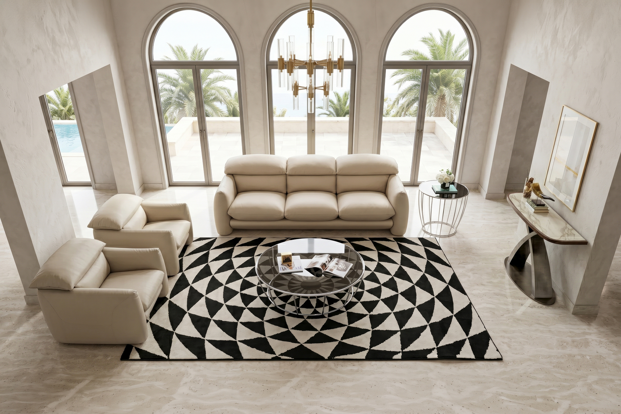 Sofa bộ Italia: Choco magic 1257 góc 9