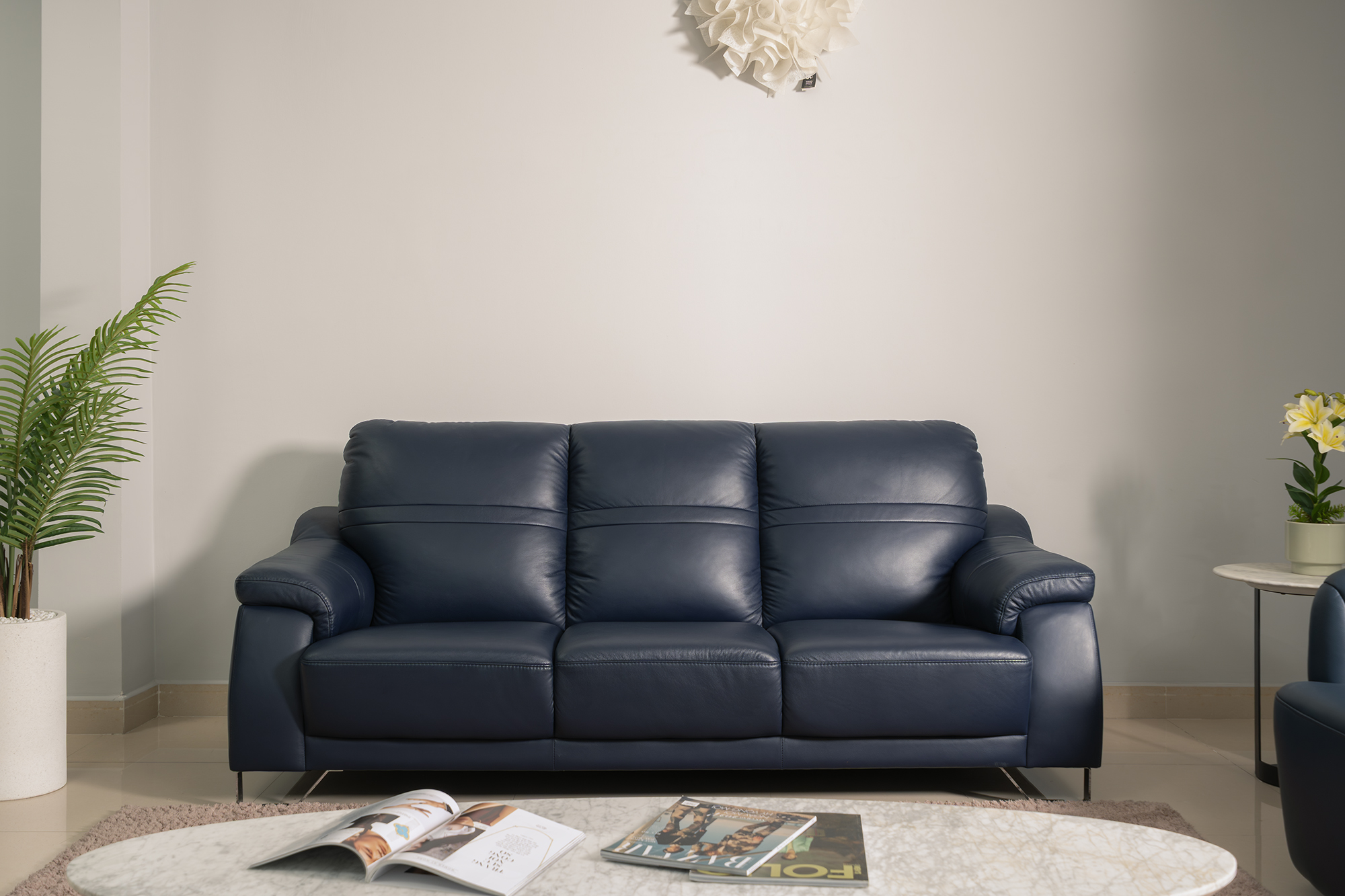 Sofa da Malaysia: Băng 3S KH184 góc 2