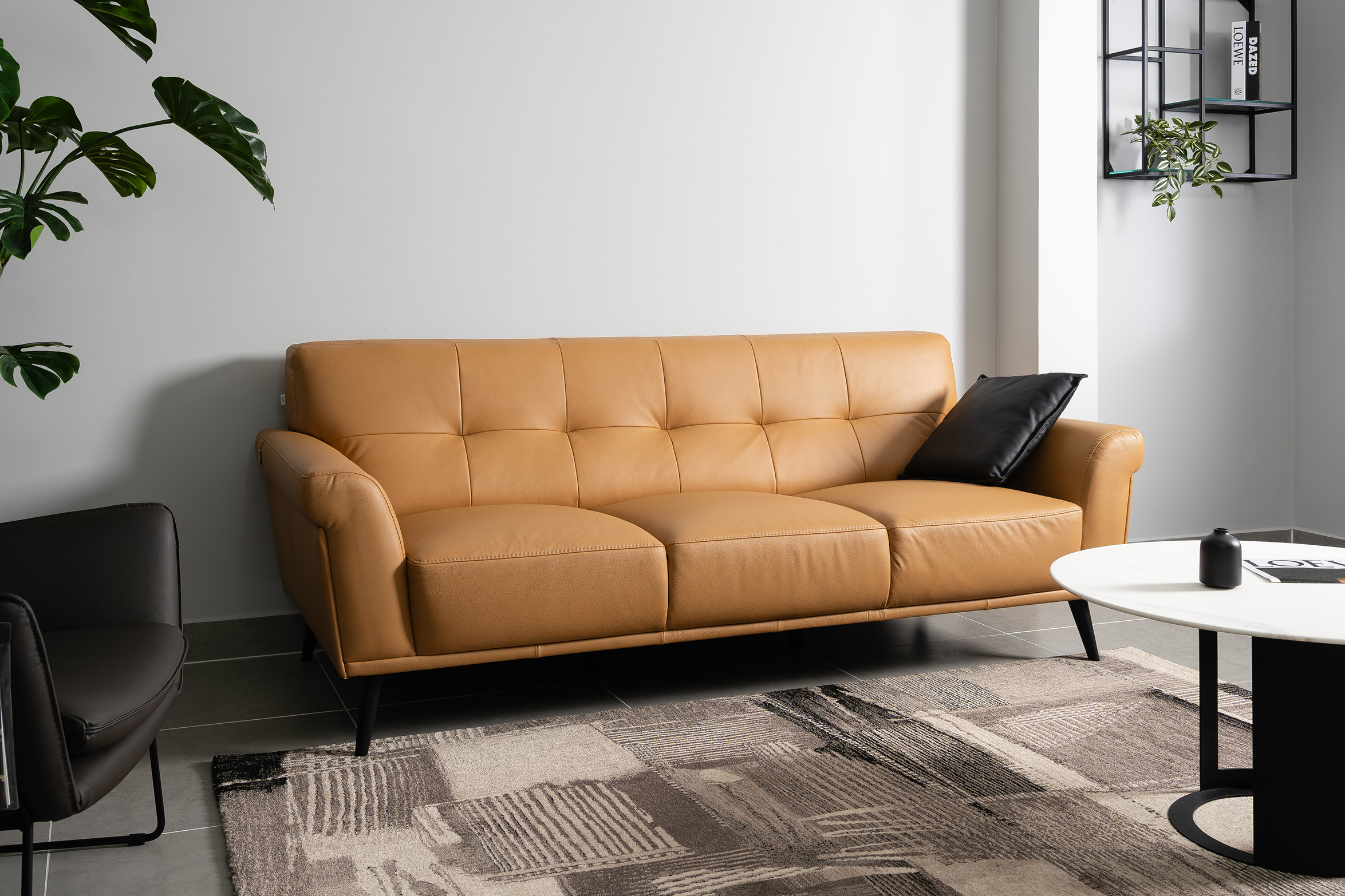 Sofa da Malaysia: Băng 3S KH284 góc 4