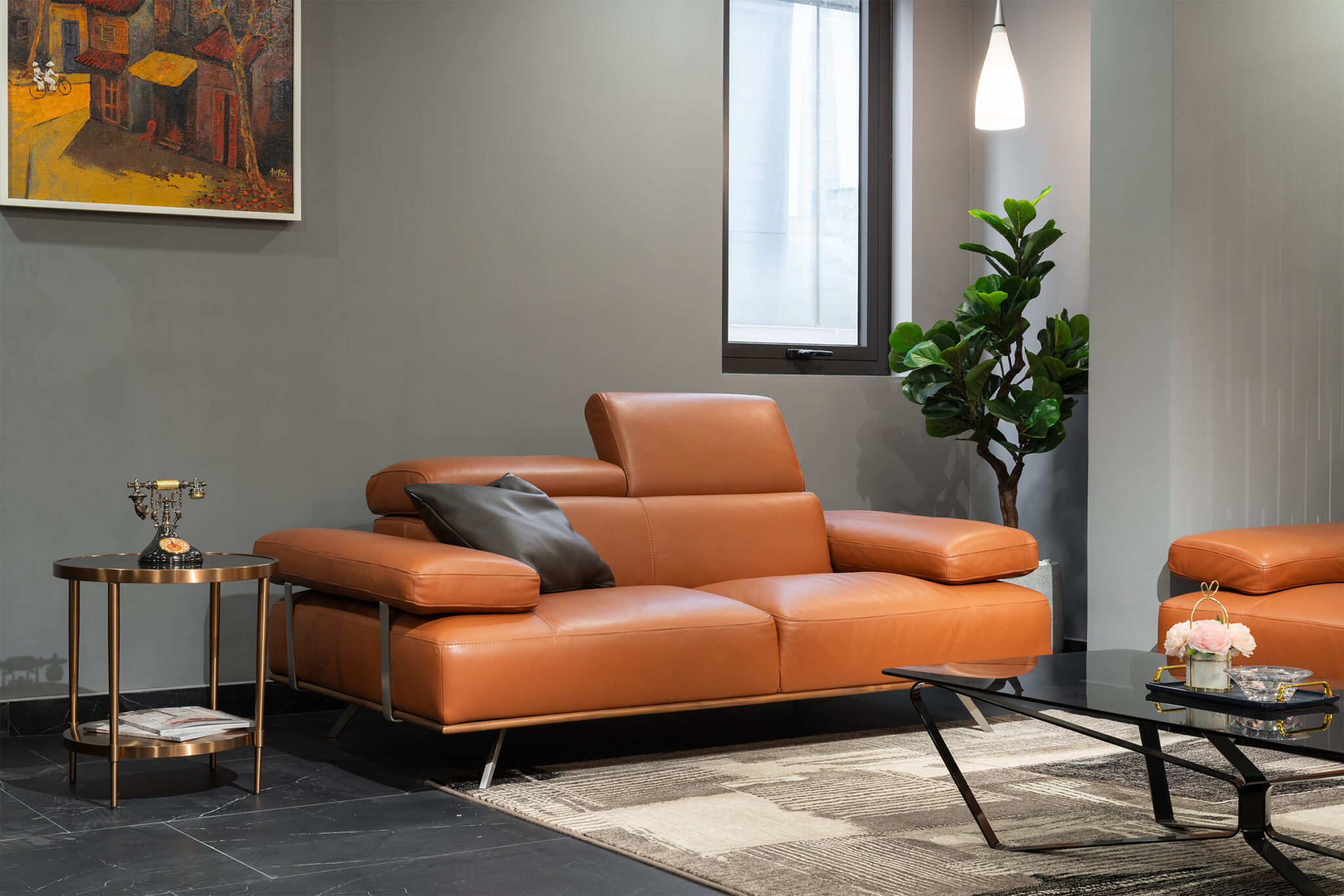 Sofa da Italia: Bộ rời New York góc 3