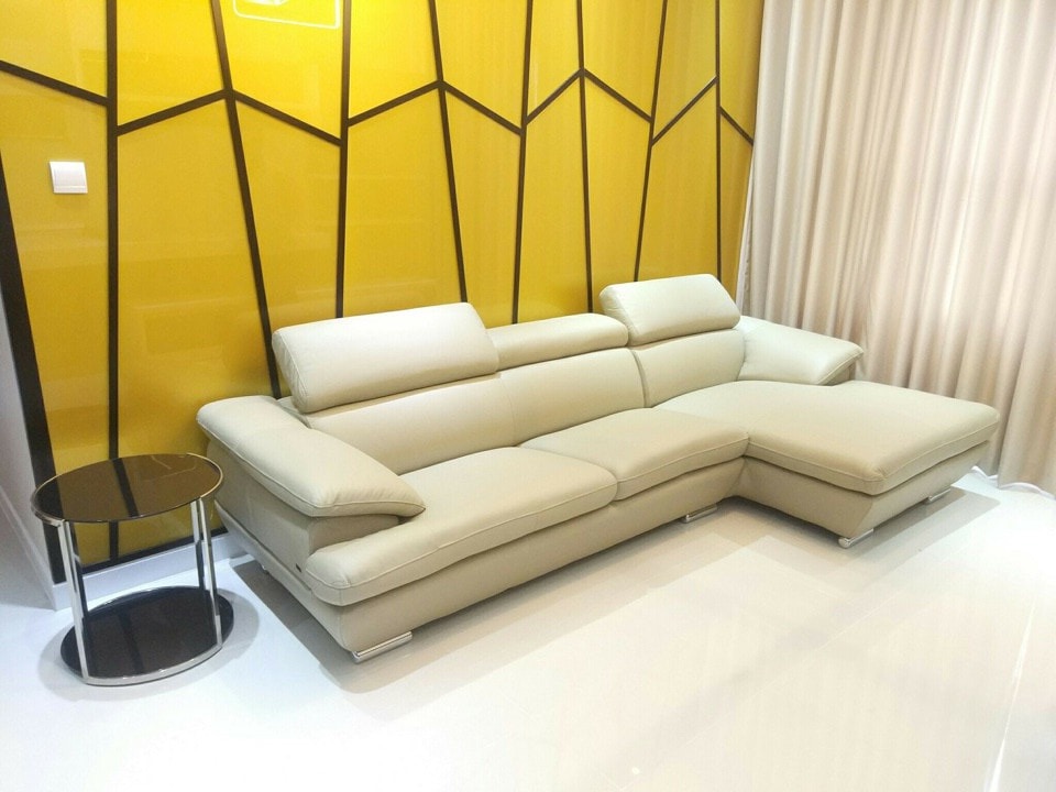 Sofa da Malaysia: Bộ góc 8819 (8740) góc 4