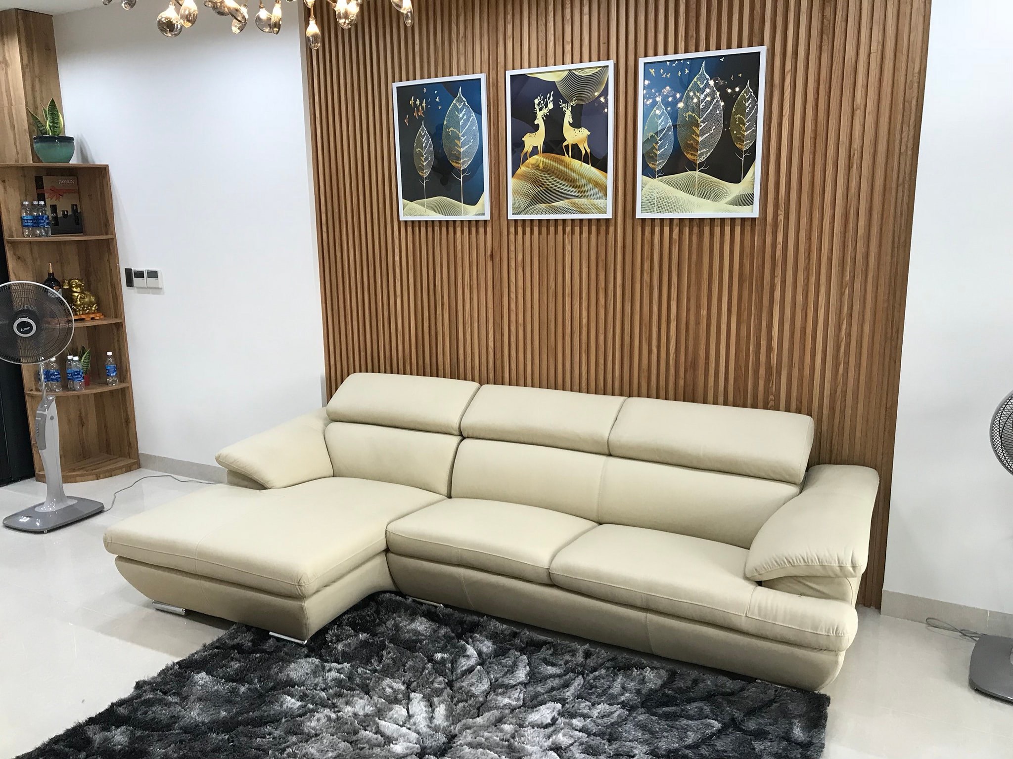 Sofa da Malaysia: Bộ góc 8819 (8740) góc 6