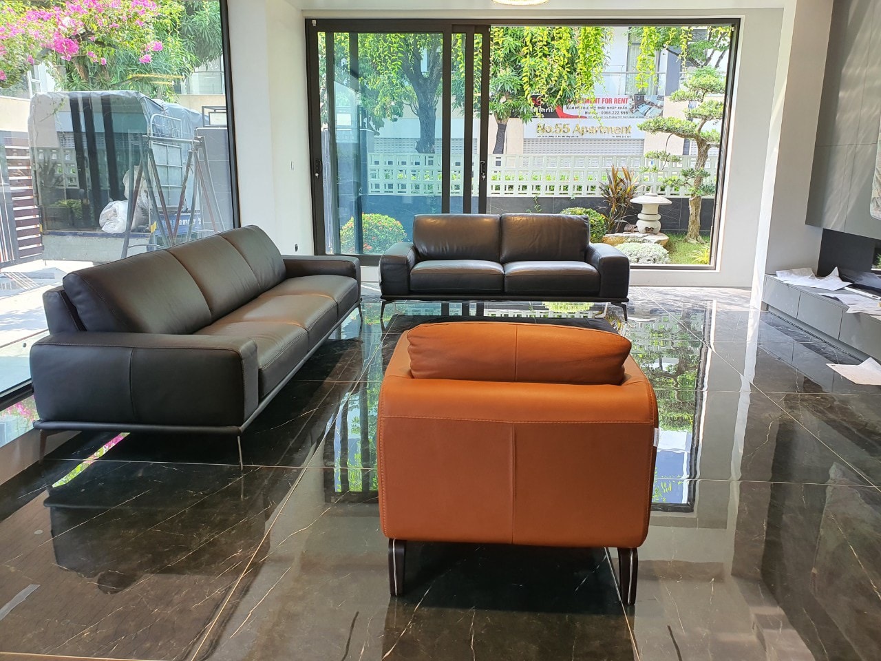 Sofa da Italia: Bộ rời Tivoli góc 7